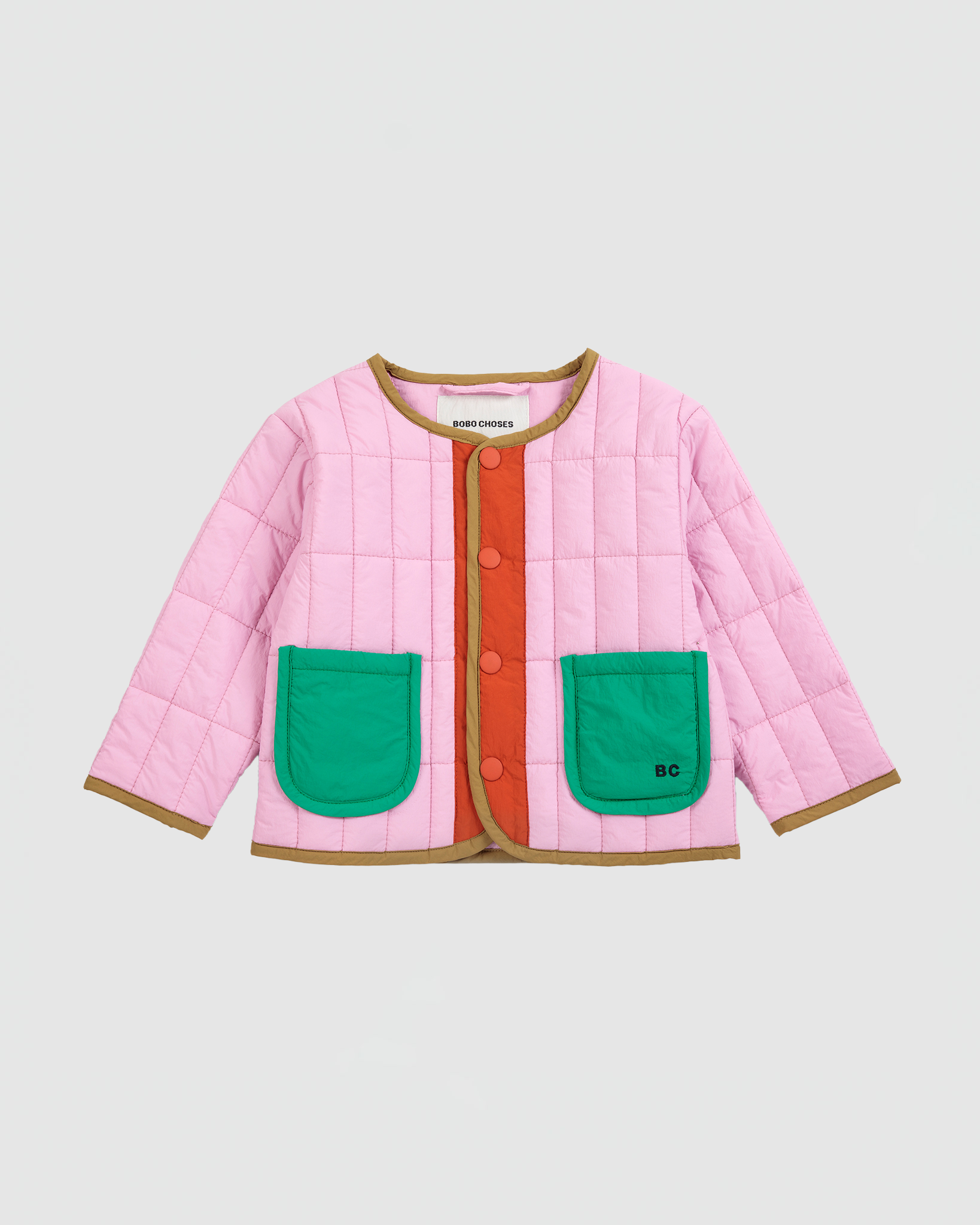 Bobo Choses BC light padded jacket in Pink