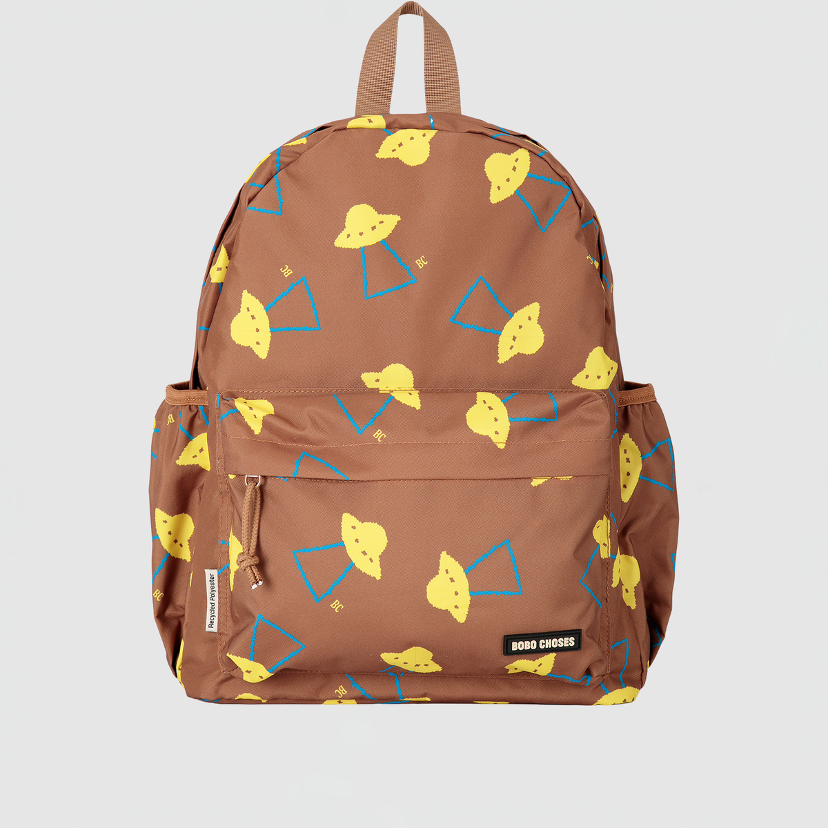 【bobo choses】pollen backpack tote bagセット Bobo Choses Pixel Abduction All Over Backpack in Brown 6 Curated