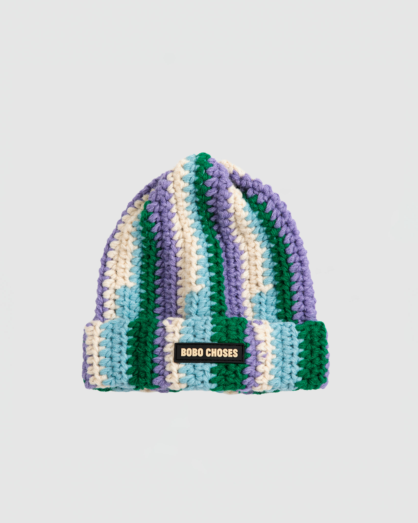 Bobo Choses Knitted Beanie Aqua Blue
