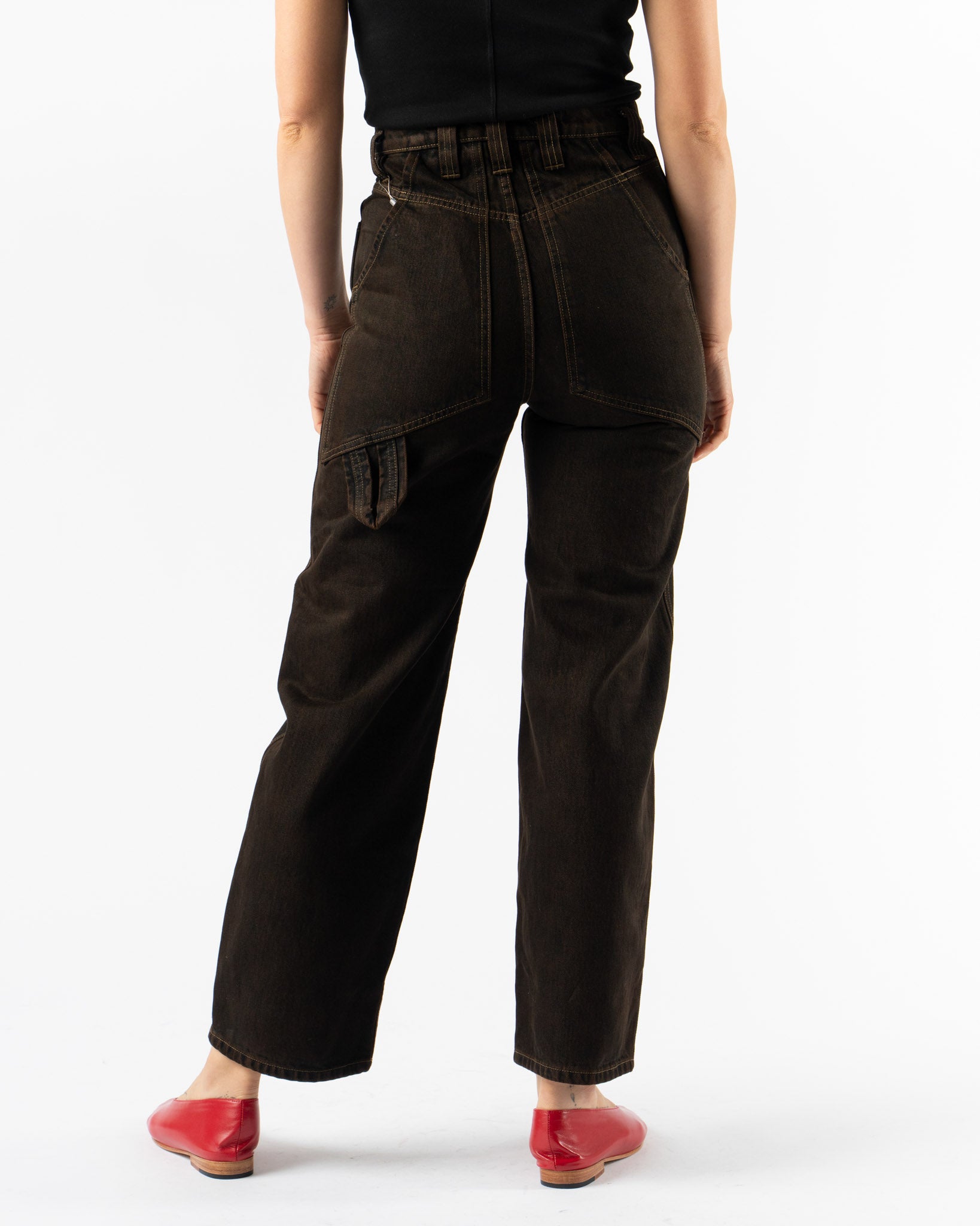 Eckhaus Latta Baggy Jean in Mud