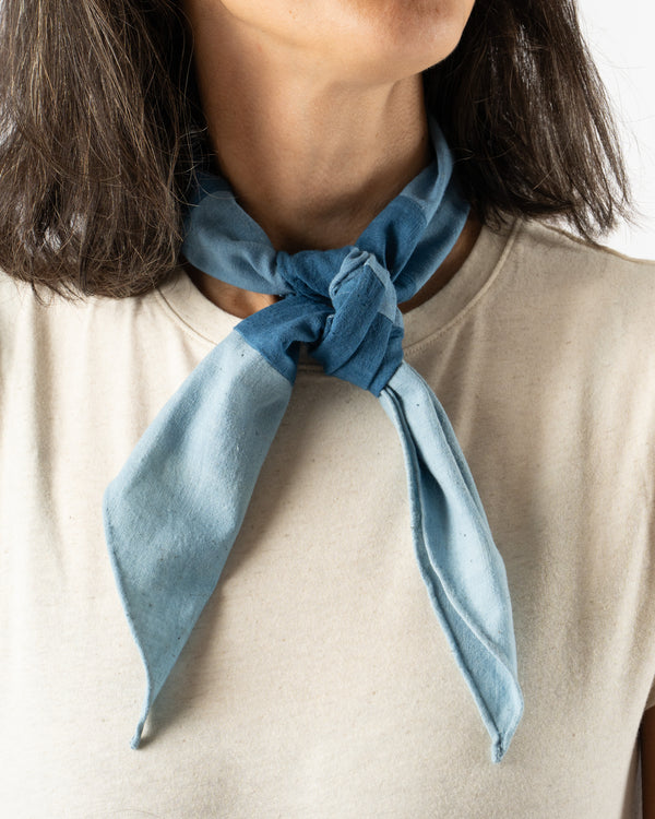 11:11 Bandana in Shades of Indigo