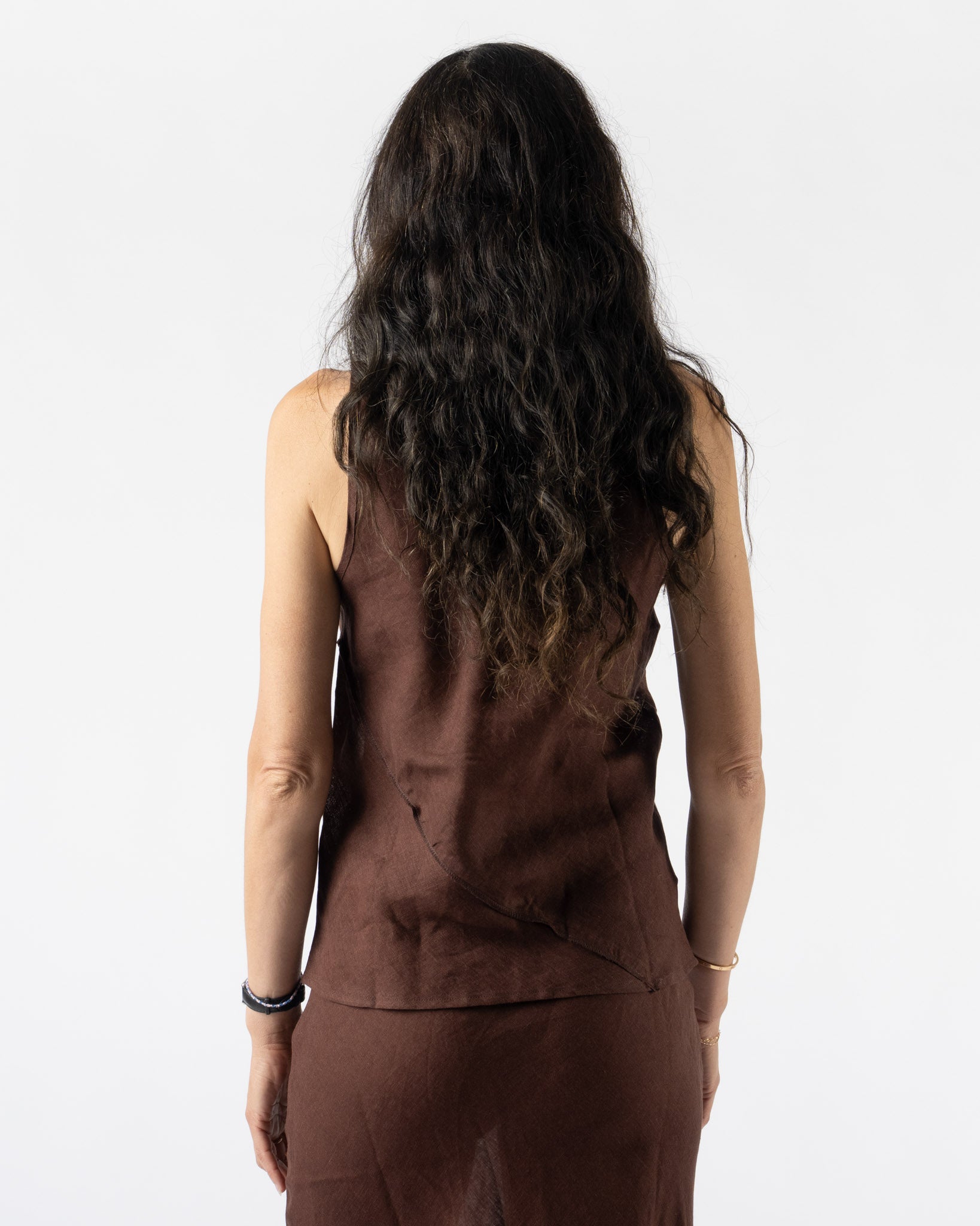 Baserange Lava Top in Ama Brown