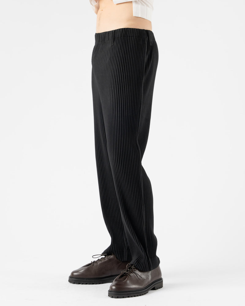 Homme Plissé Issey Miyake Basics January Bottoms in Black