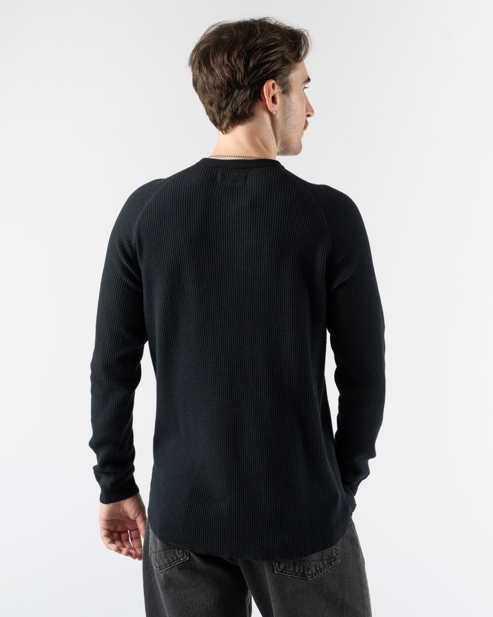 Beams Plus Crew Thermal 30 in Black