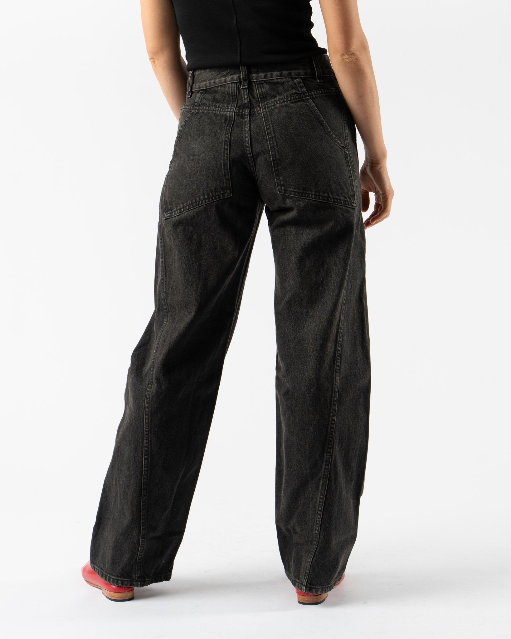 Eckhaus Latta Bend Jean in Stone