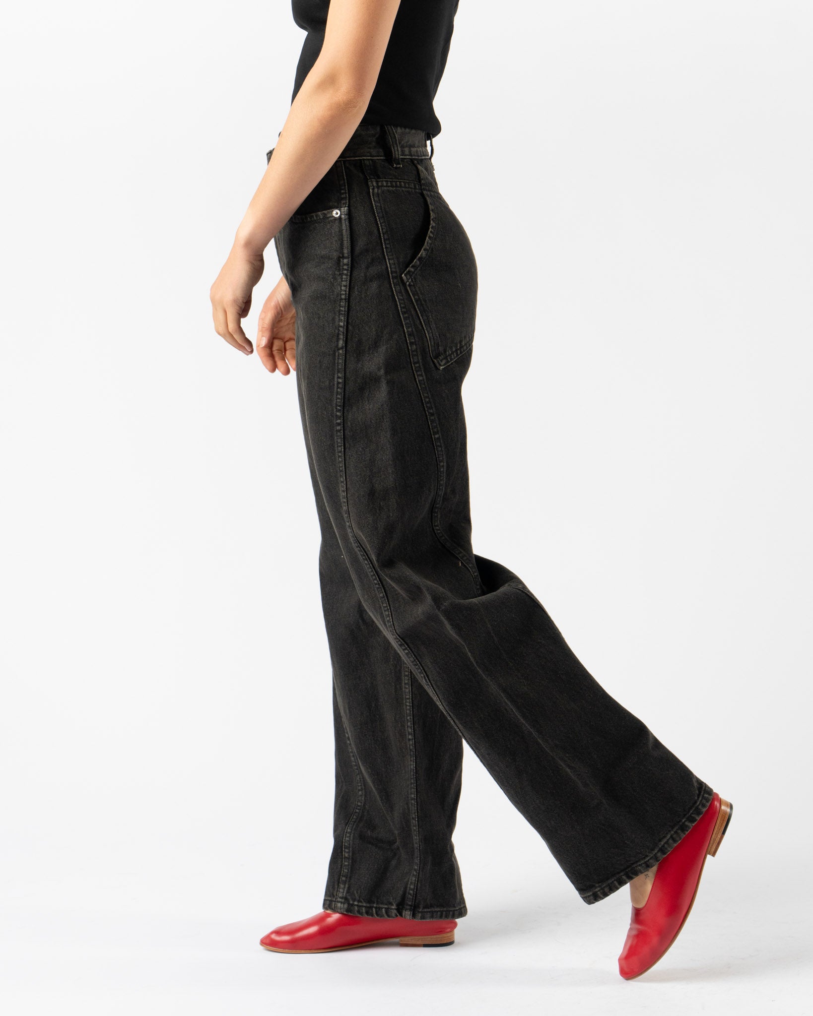 Eckhaus Latta Bend Jean in Stone