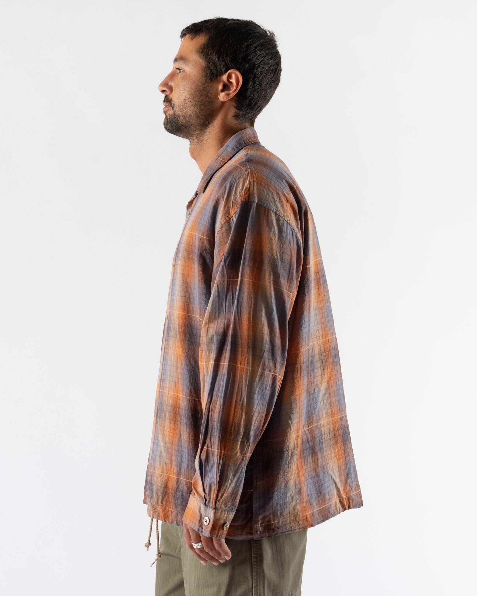 Pilgrim Surf + Supply Benson Longsleeve Dobby Ombre Shirt