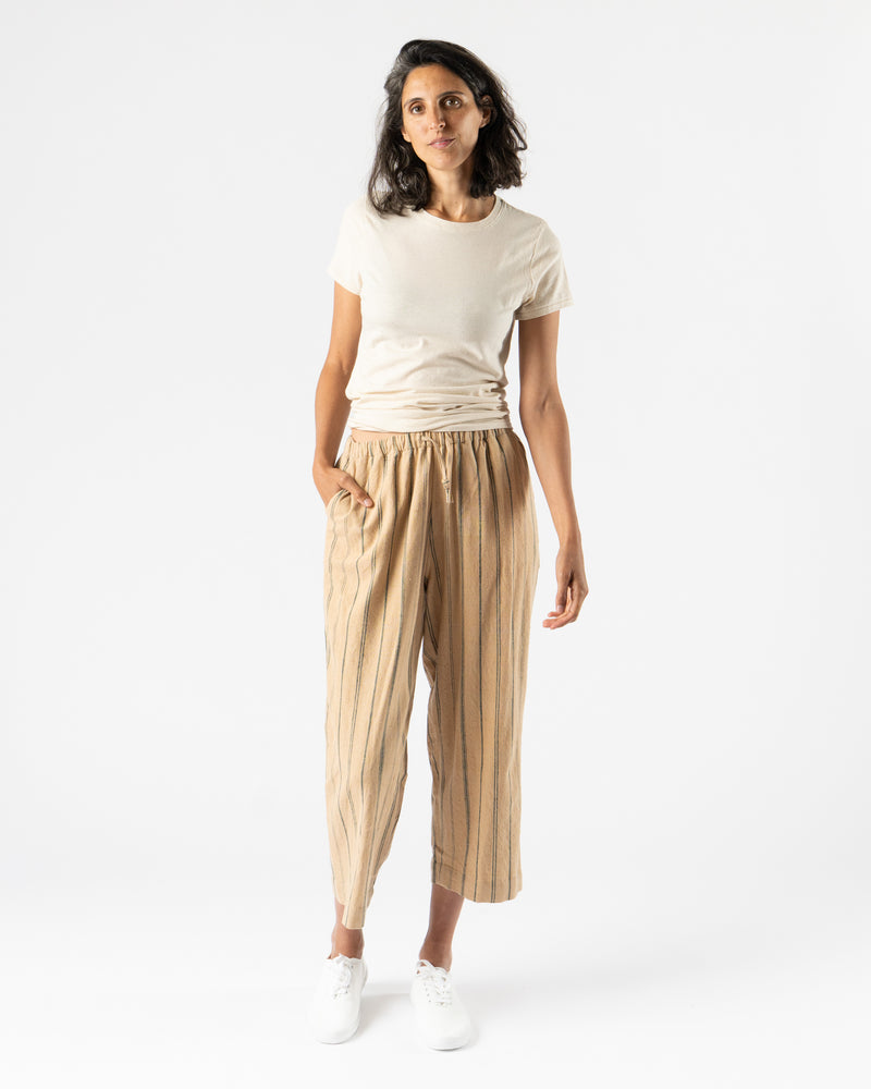 Lauren Manoogian Bias Baby Tee in Natural