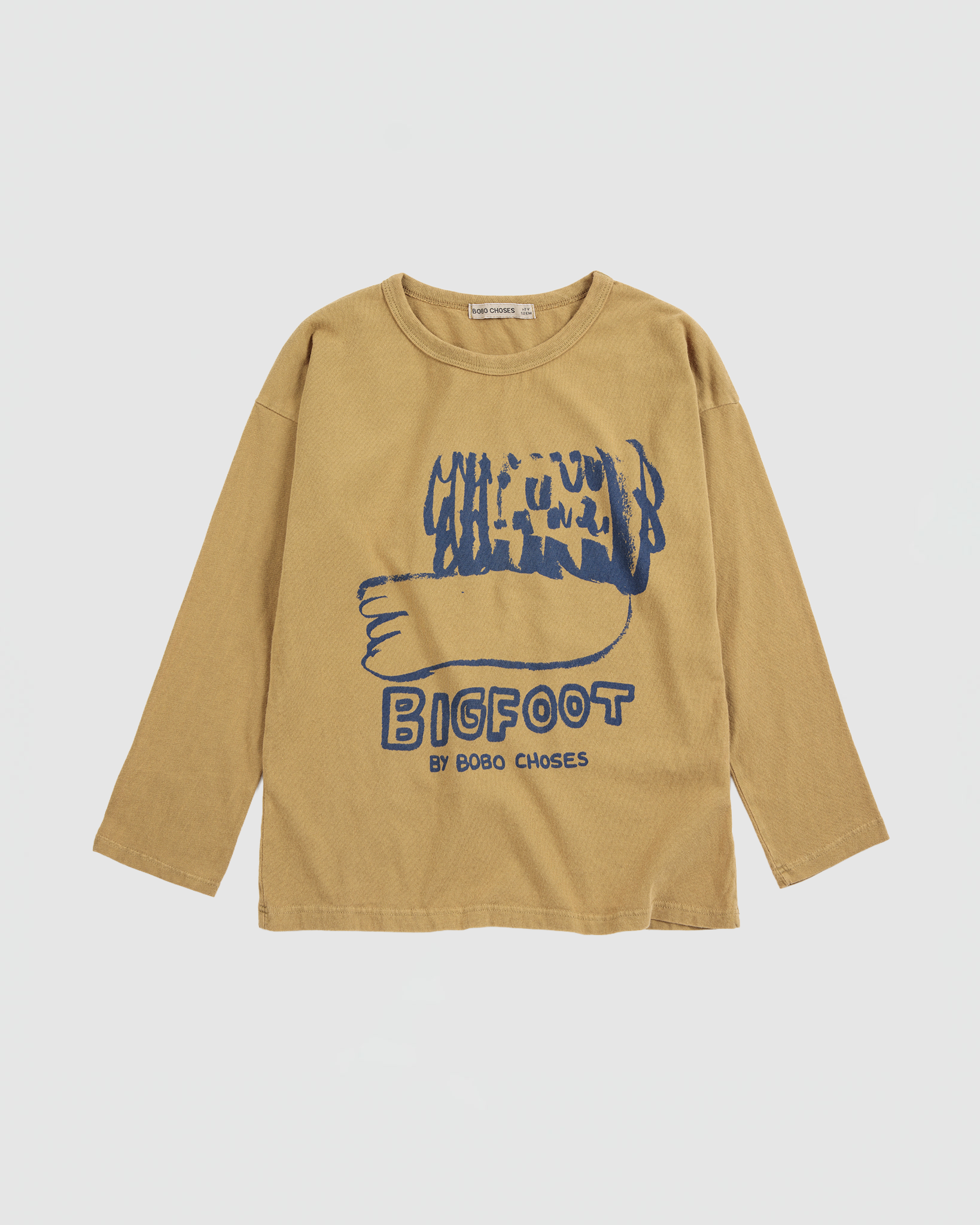 Bobo Choses Bigfoot By BC T-Shirt in Khaki