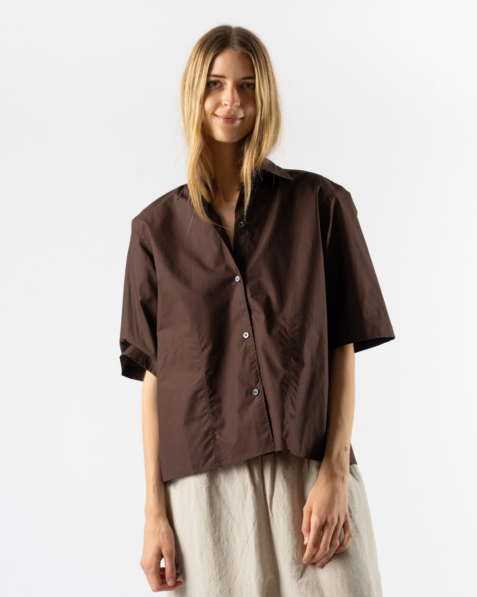 Sofie D'Hoore Biscay Shirt in Cacao