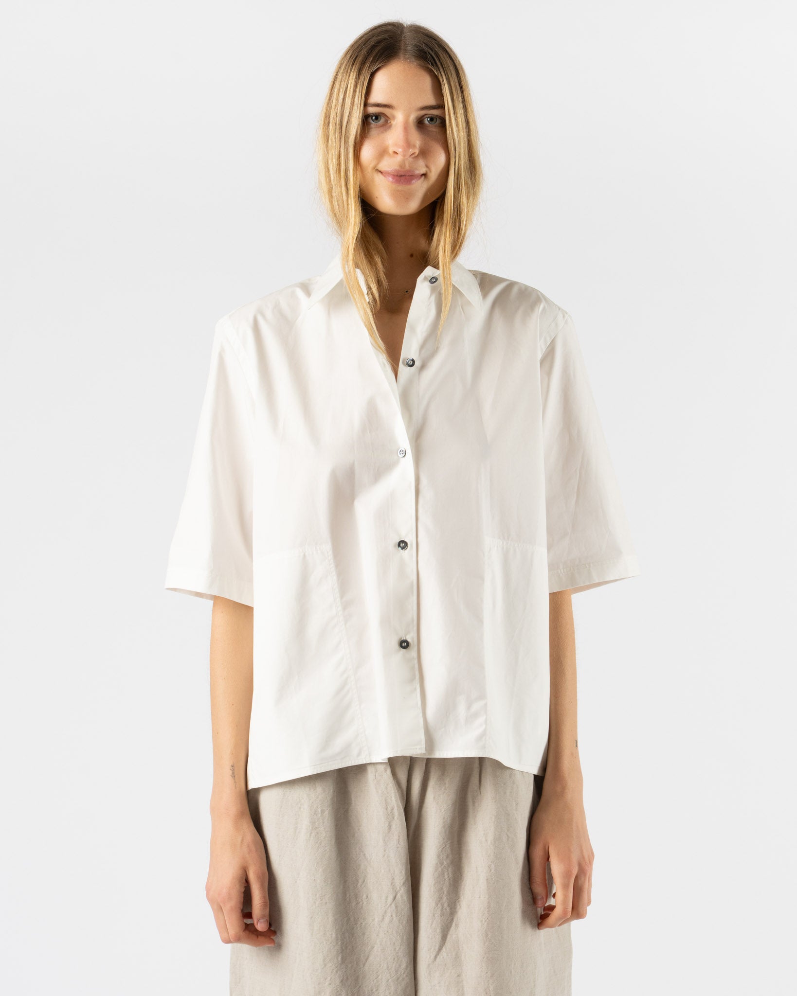 Sofie D'Hoore Biscay Shirt in Off-White