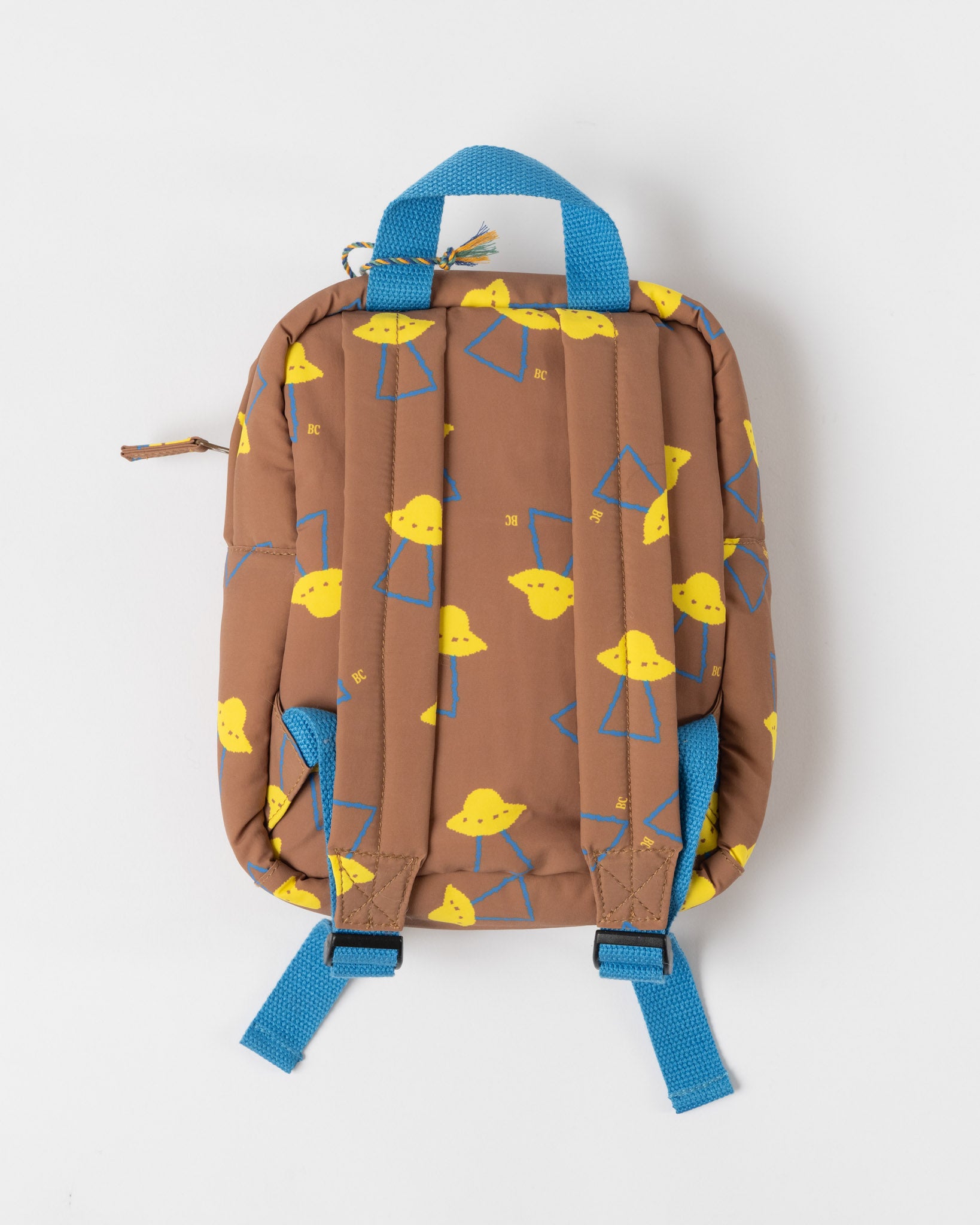 Bobo Choses Pixel Abduction All Over Backpack in Brown