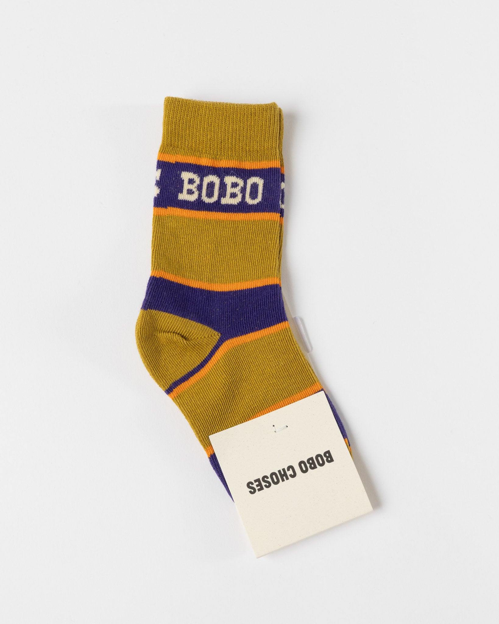 Bobo Choses Pop Stripes Long Socks in Multicolor