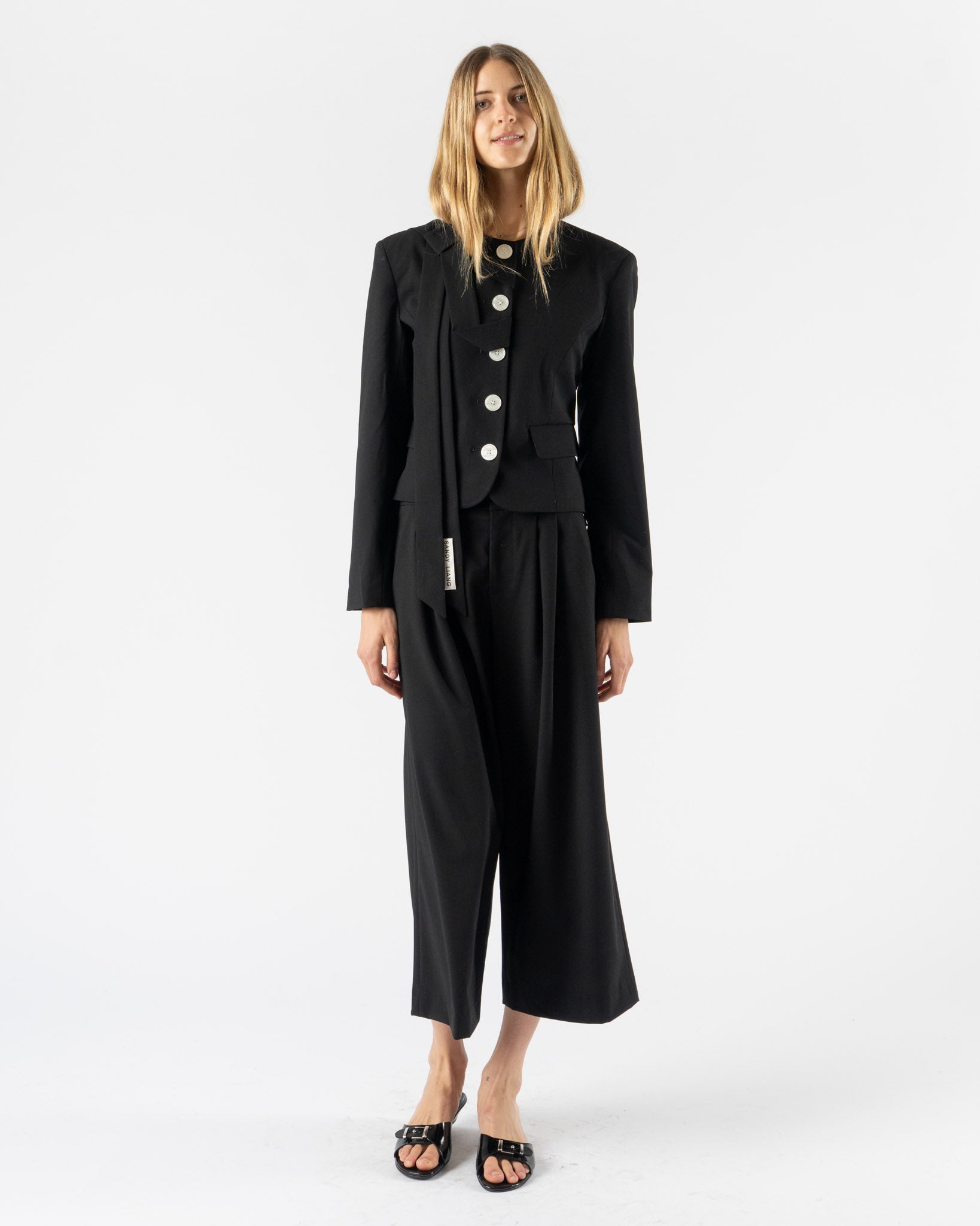 Sandy Liang Briar Jacket in Black