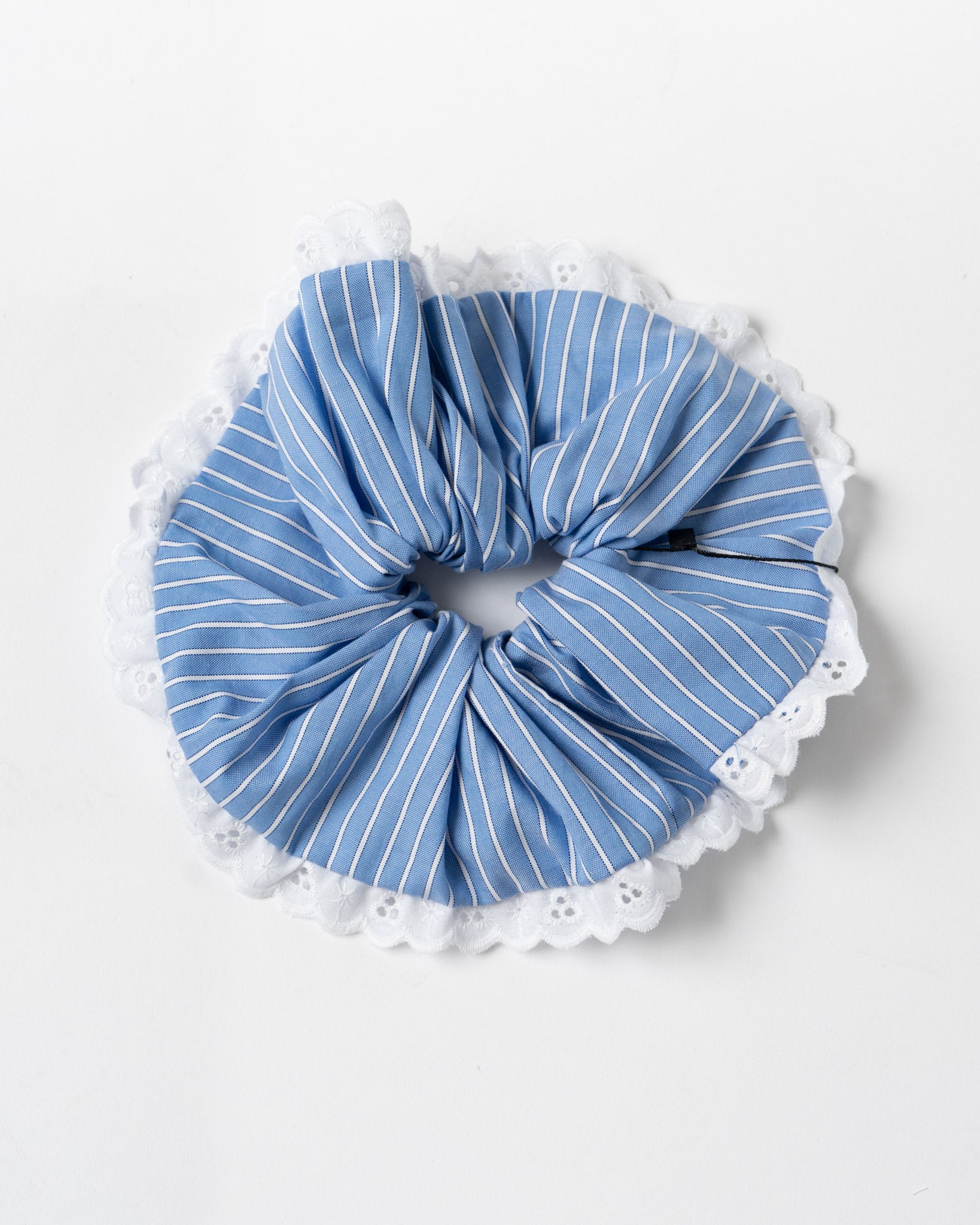 Bronze Age Doily Scrunchie in Porter Stripe