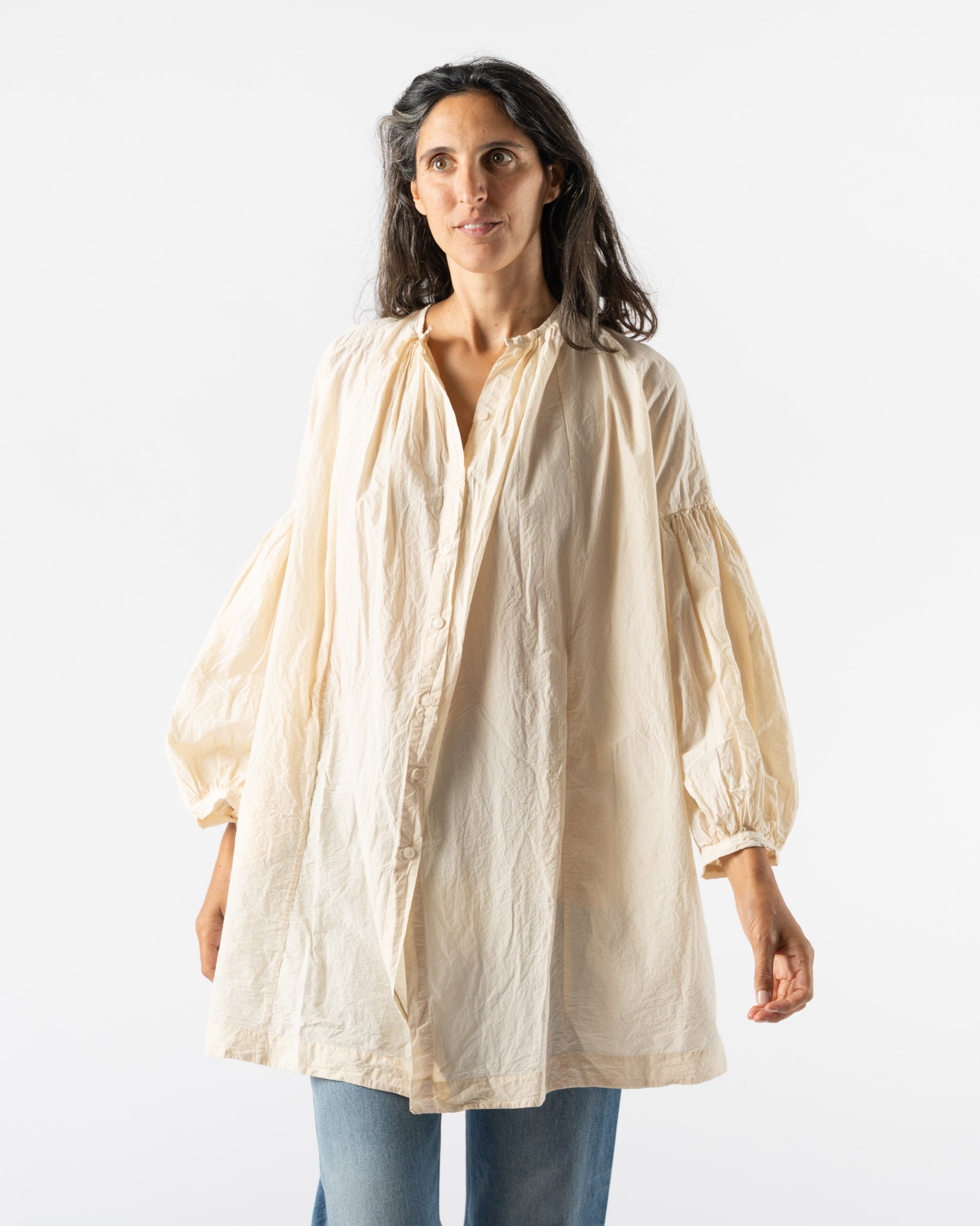 CASEY CASEY 3 by 2 Shirt in Natural