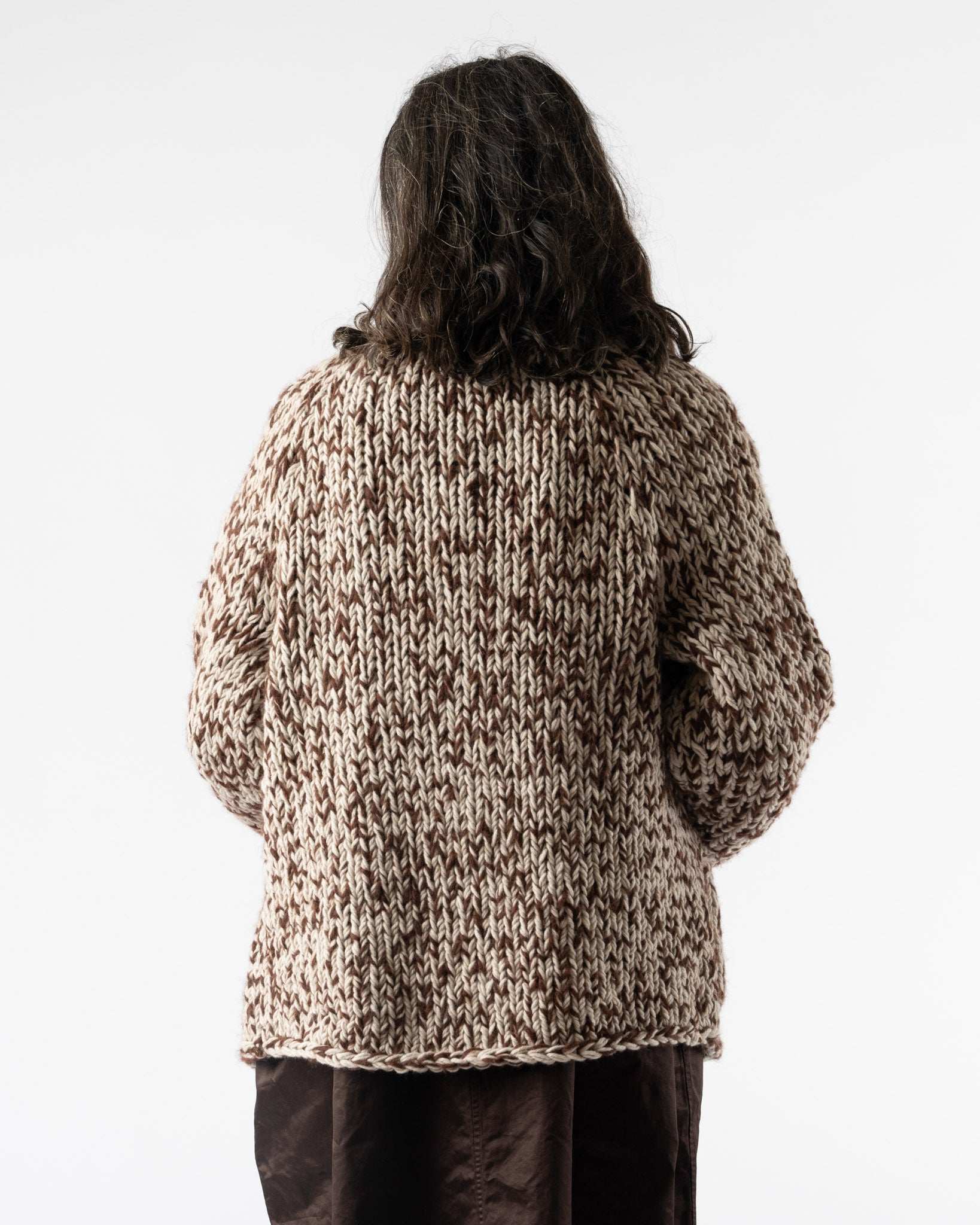 CASEY CASEY Cardigan in Brown