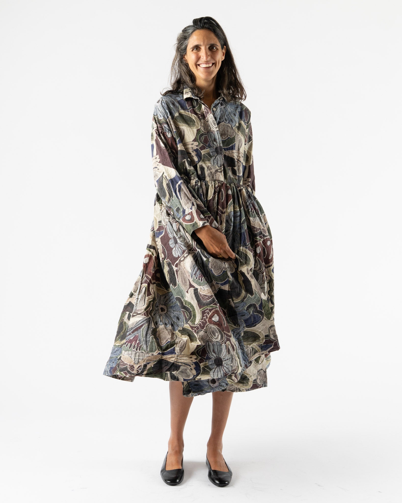 CASEY CASEY Stephanie Dress in Brown