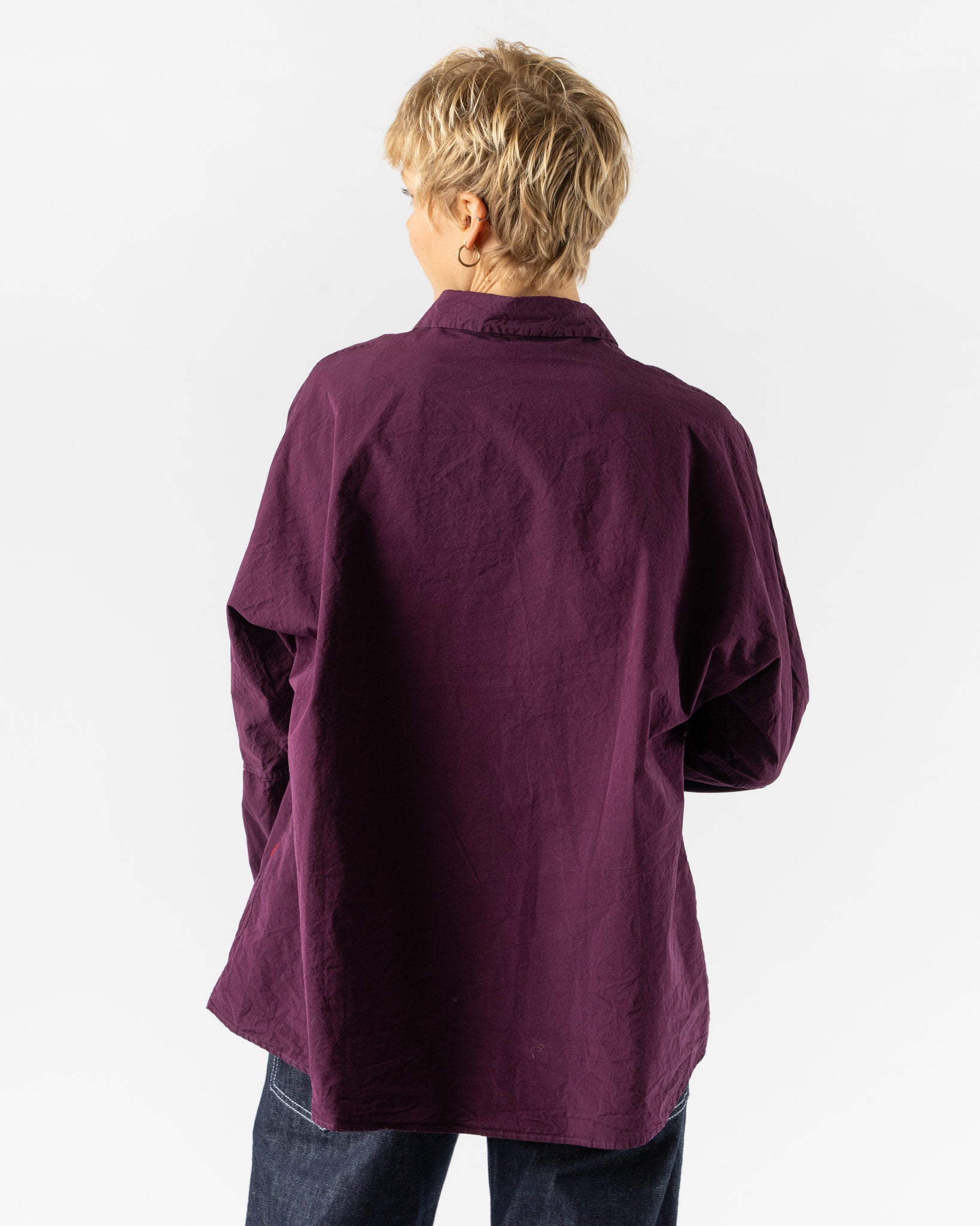 CASEY CASEY Waga Shirt in Blackberry
