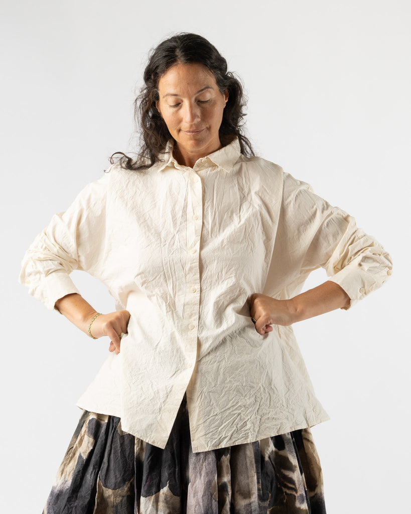 CASEY CASEY Waga Soleil Shirt in Natural Curated at Jake and Jones