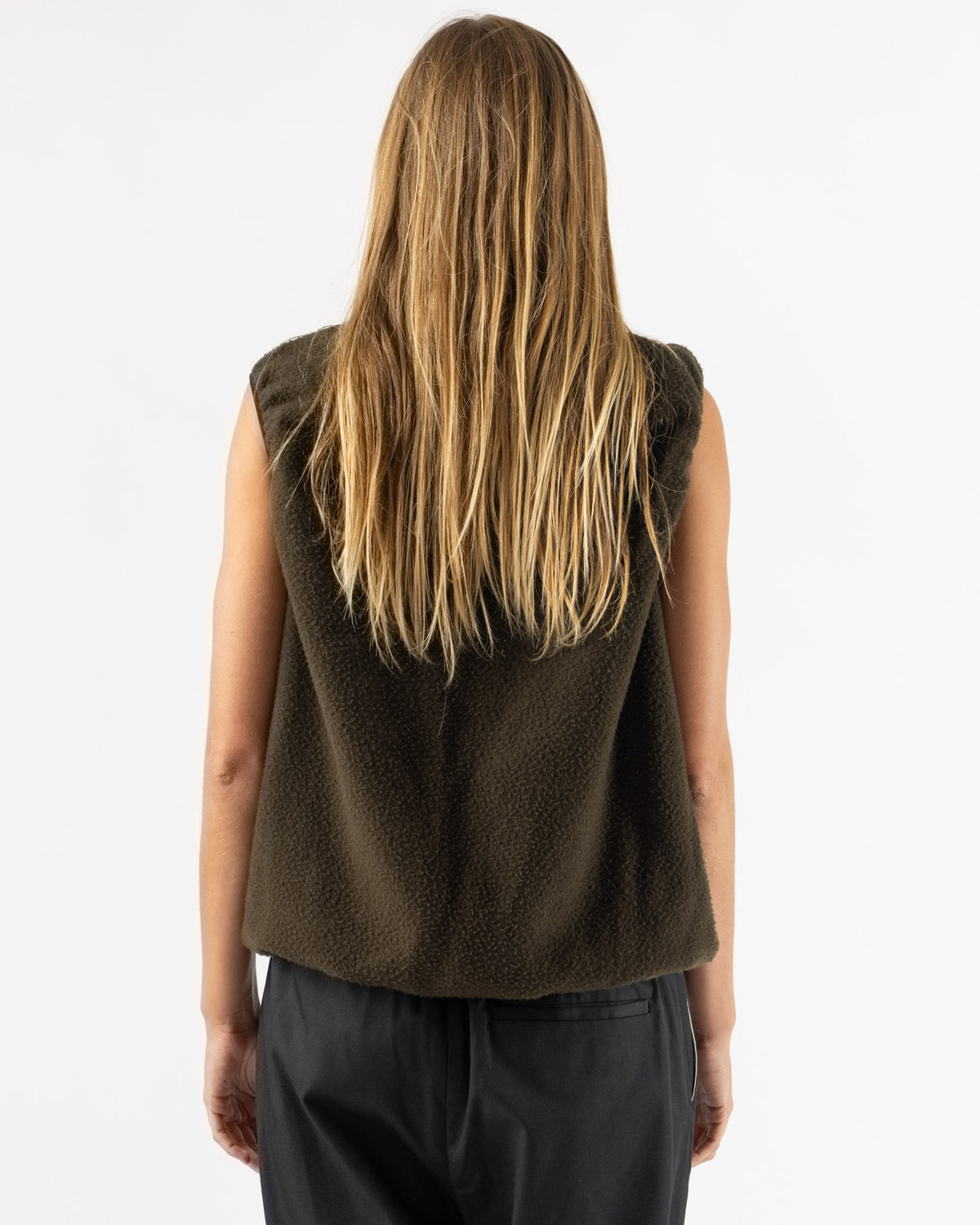 Camiel Fortgens Fleece Vest in Green