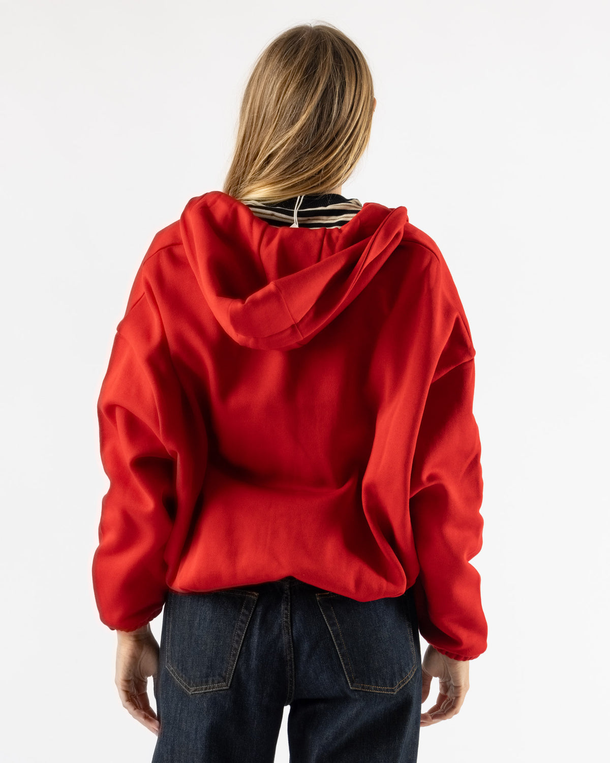 Cordera Balloon Hoodie in Red