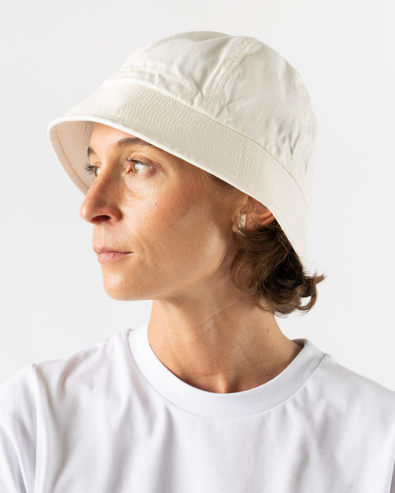 Câbleami Canvas Dixie Hat in White