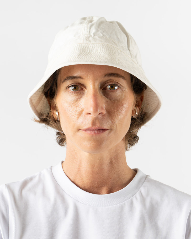 Câbleami Canvas Dixie Hat in White