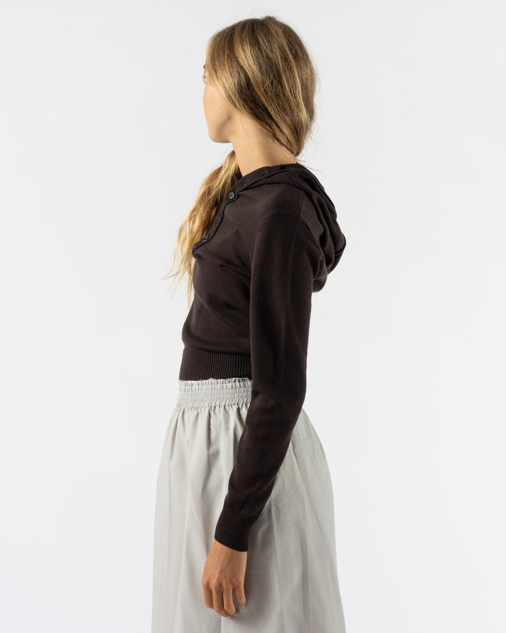 Camiel Fortgens Balacalva Knit in Brown