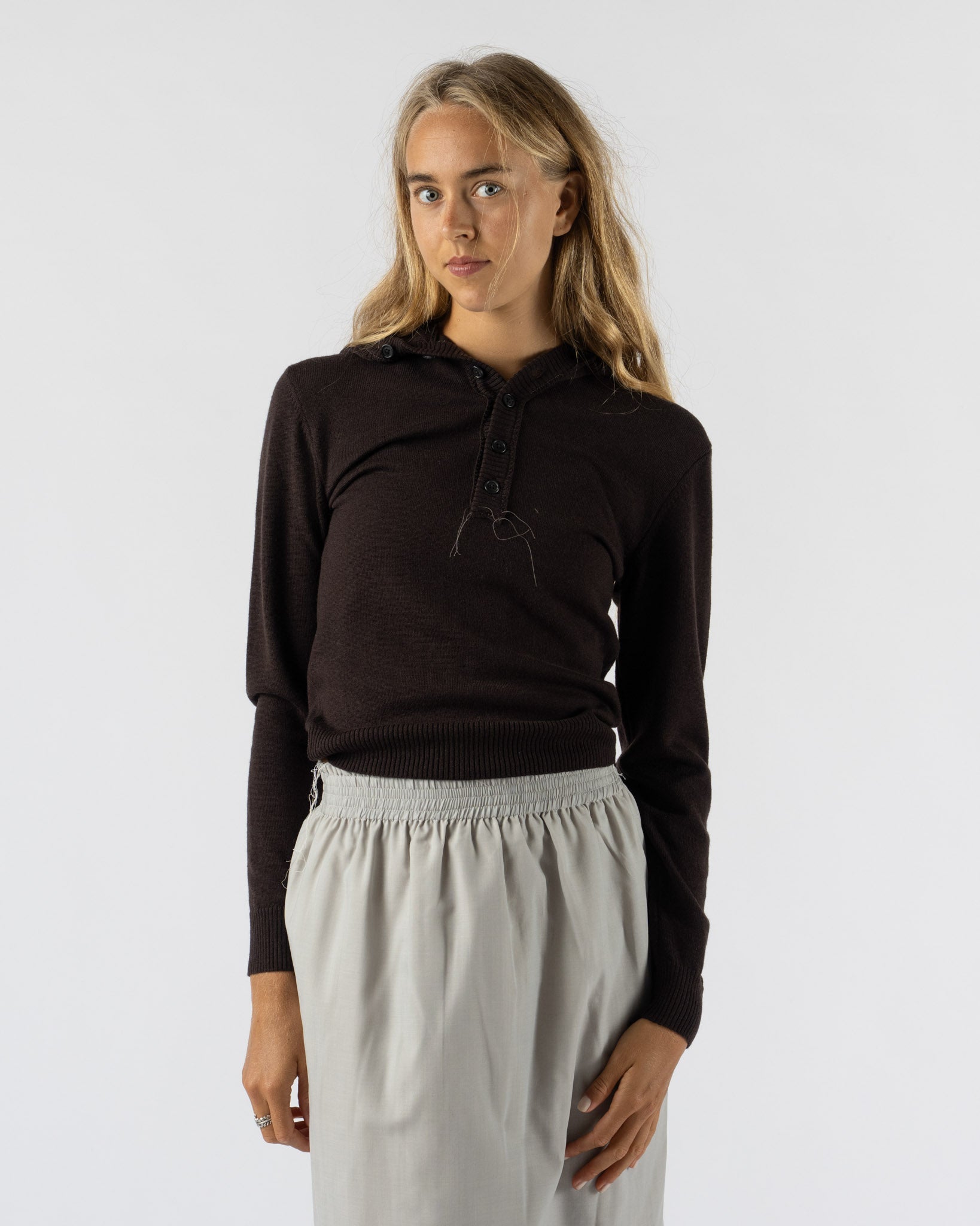 Camiel Fortgens Balacalva Knit in Brown