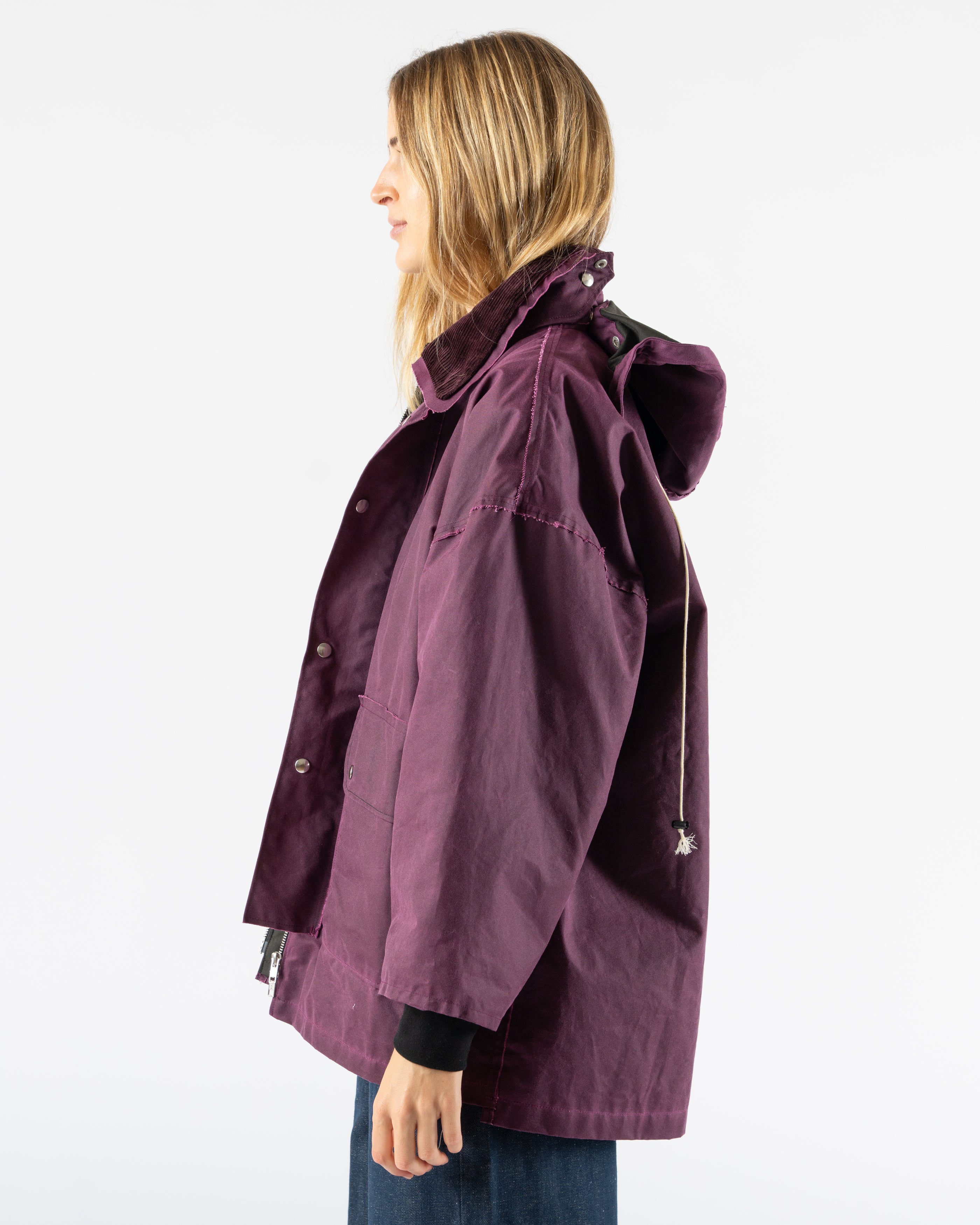 Camiel Fortgens Outdoor Hunting Jacket in Purple Curated at Jake