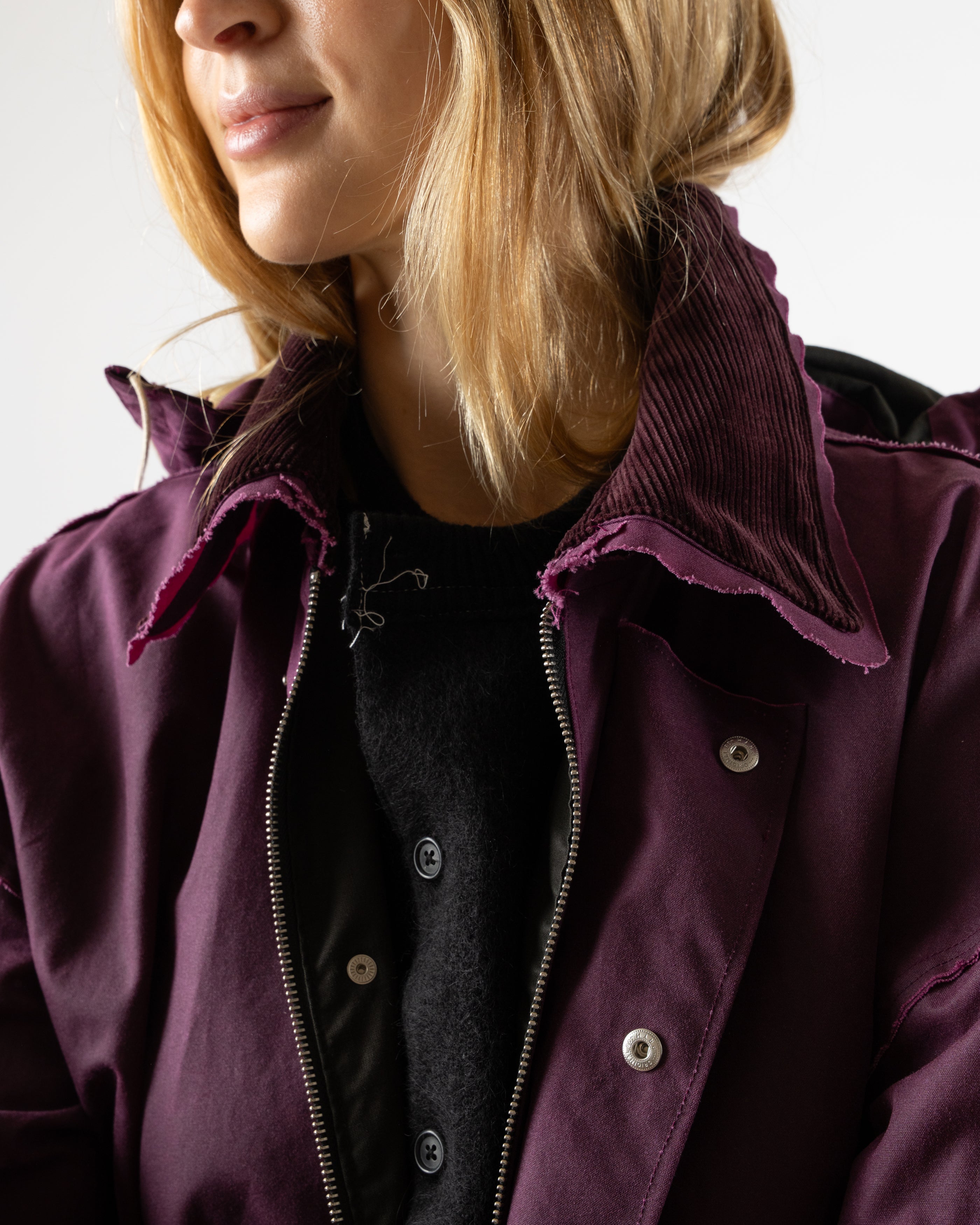 Camiel Fortgens Outdoor Hunting Jacket in Purple Curated at Jake Camiel Fortgens Outdoor Hunting Jacket in Purple Curated at Jake