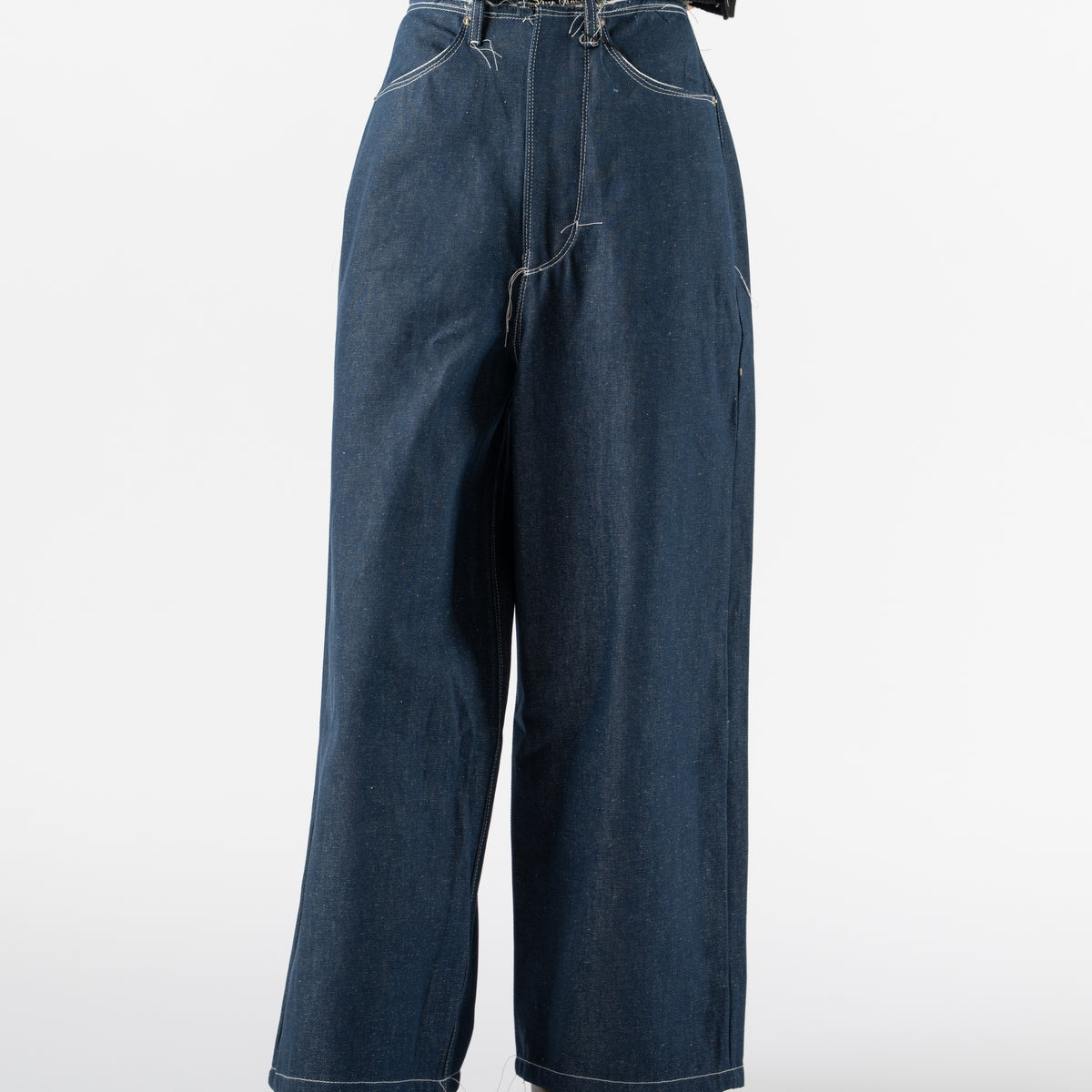 Camiel Fortgens Tourist Jeans in Raw Denim Blue Curated at Jake 