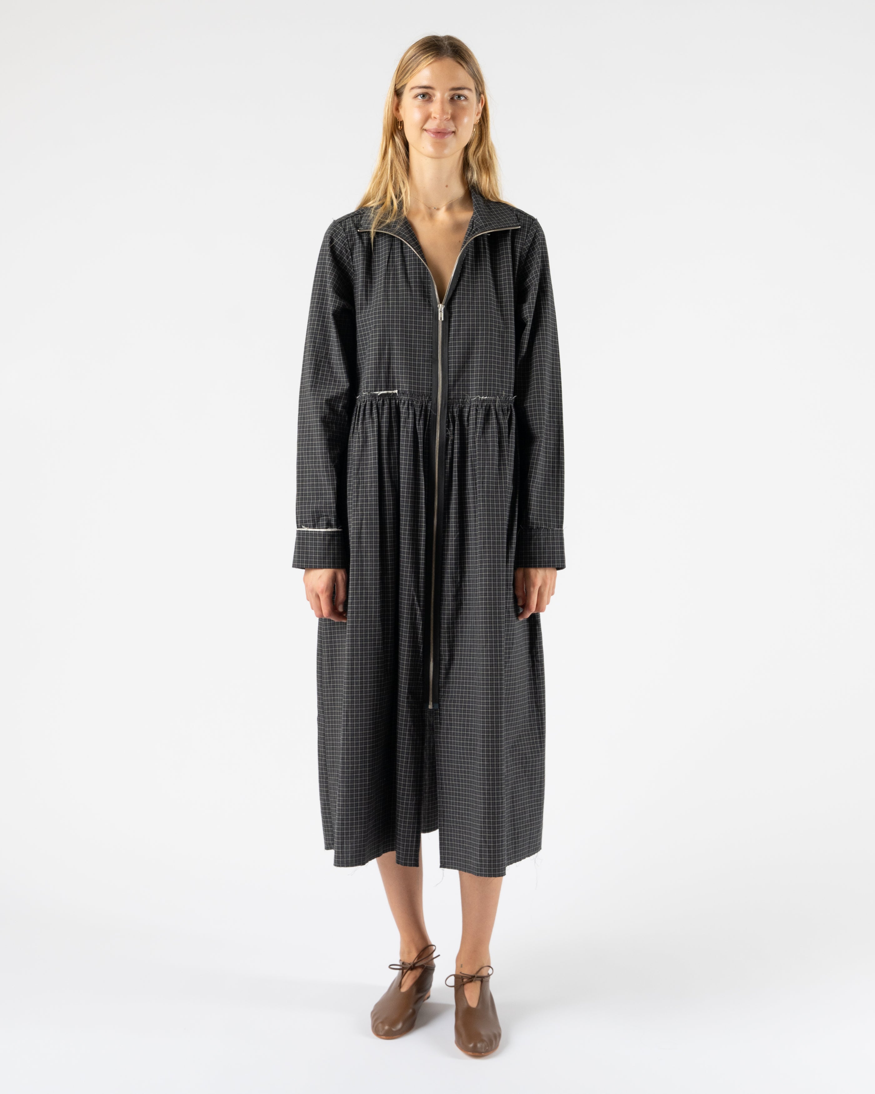 Camiel-Fortgens-Track-Dress-in-Black-Check-Curated-at-Jake-and-Jones-Santa-Barbara-Boutique