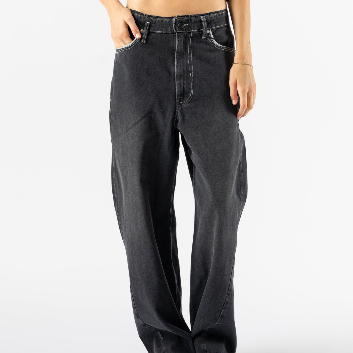 Camiel Fortgens Wobbly Jeans in Black Curated at Jake and Jones