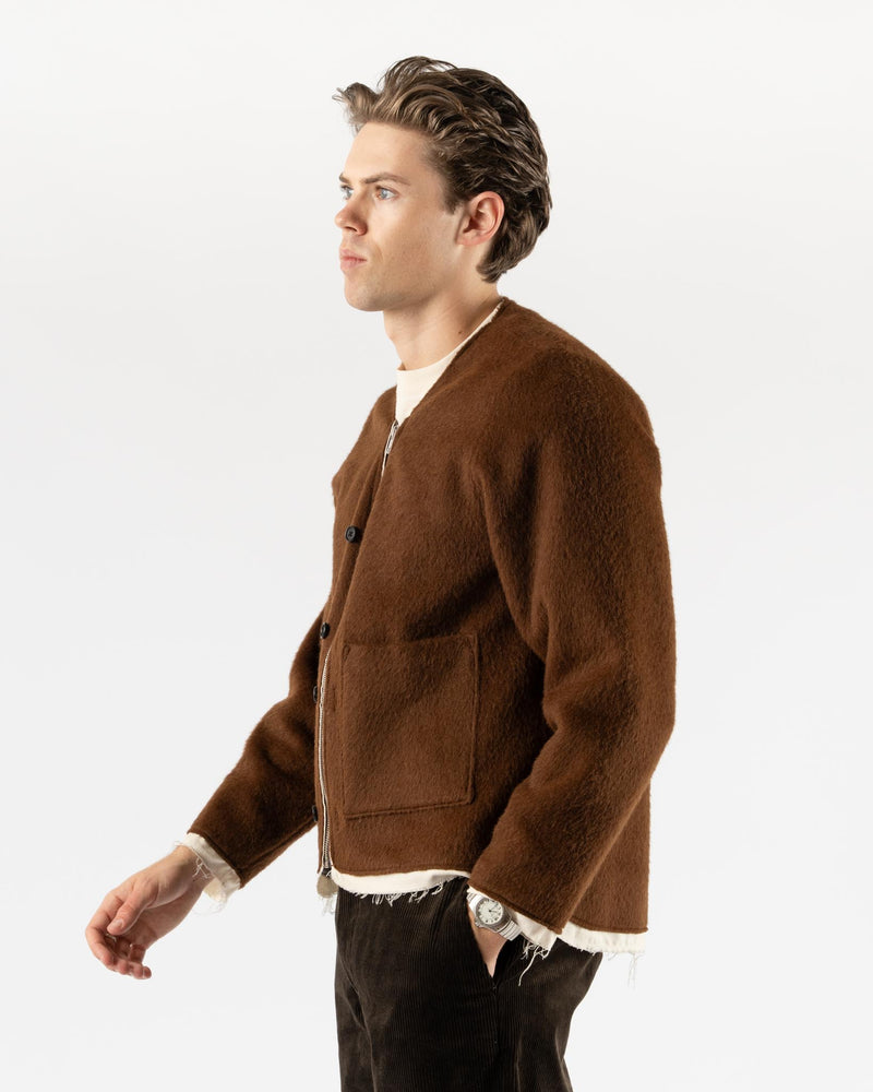 Camiel Fortgens Cardi V in Brown