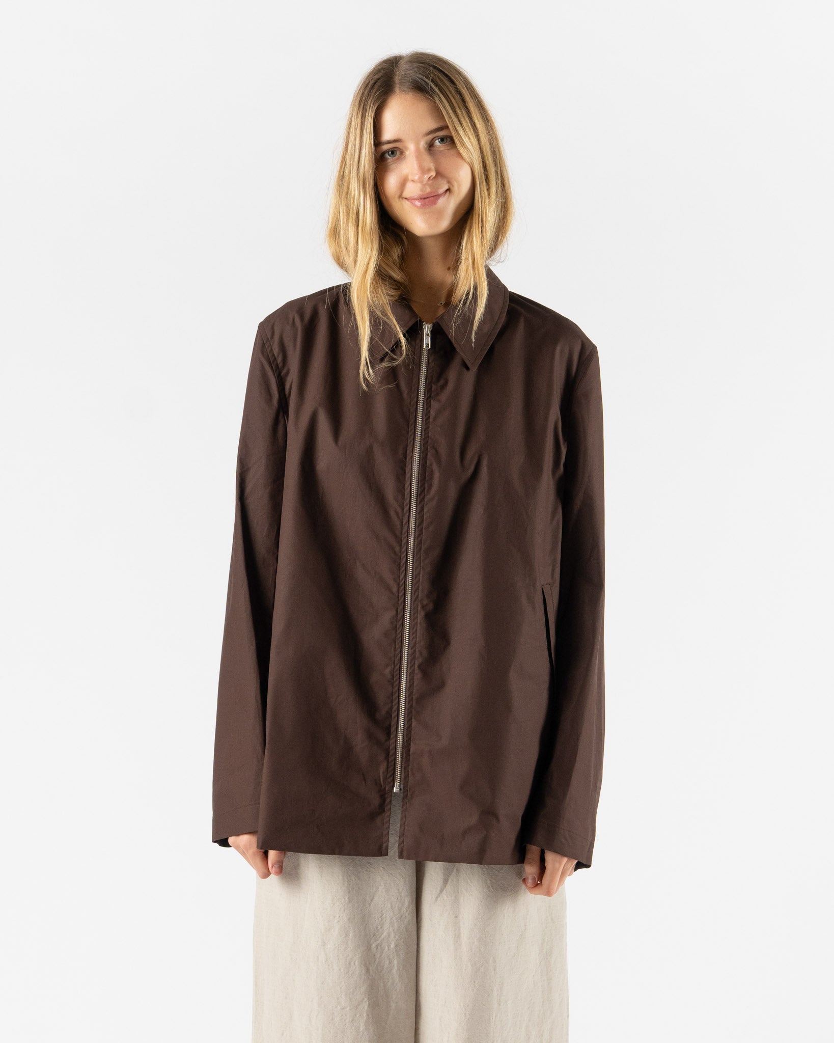 Sofie D'Hoore Car Jacket in Cacao