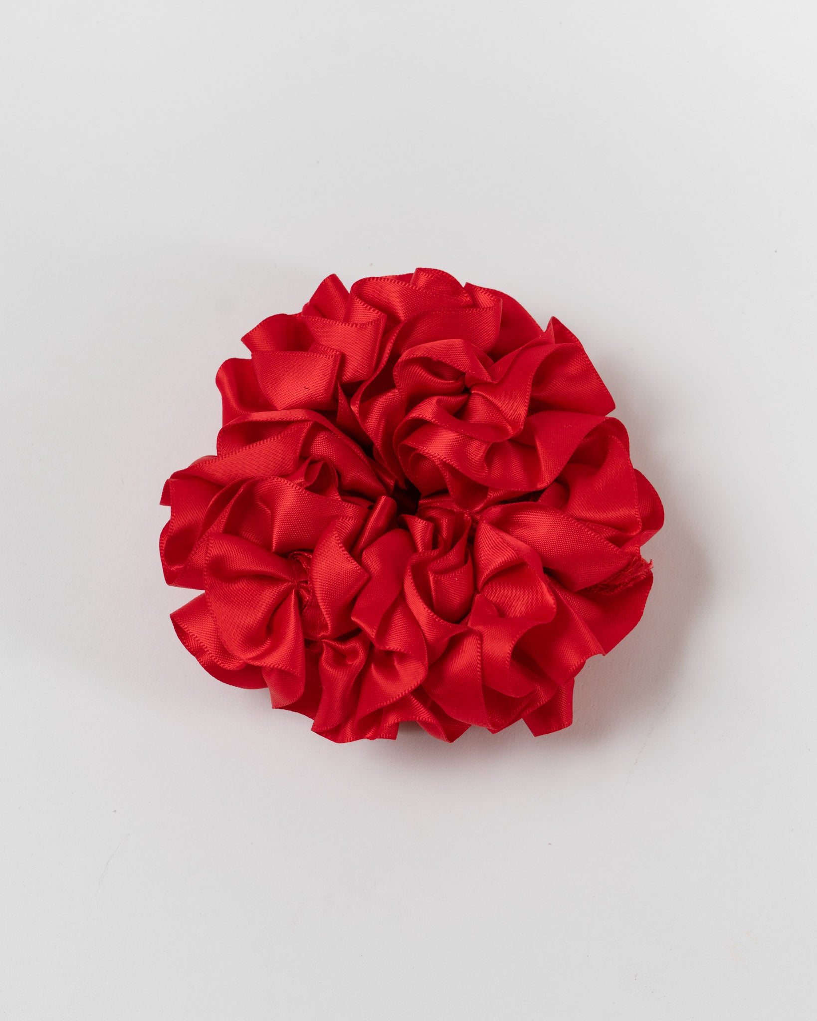 Maryam Nassir Zadeh Carnation Scrunchie in Hot Red