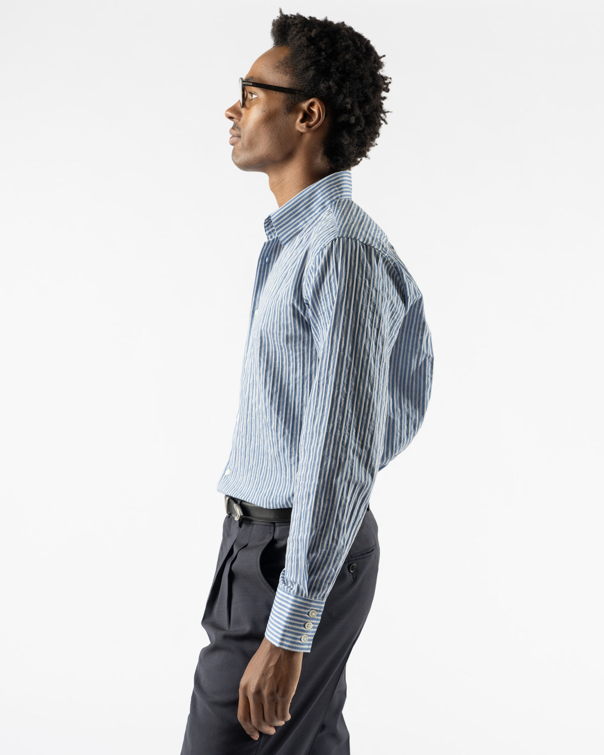 Carter Young Business Shirt in Horizon Stripe