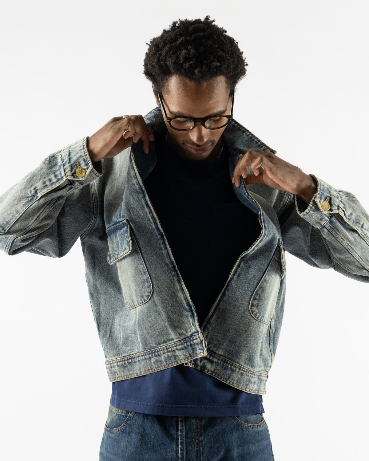 Carter Young Denim Andover Jacket Cole Wash