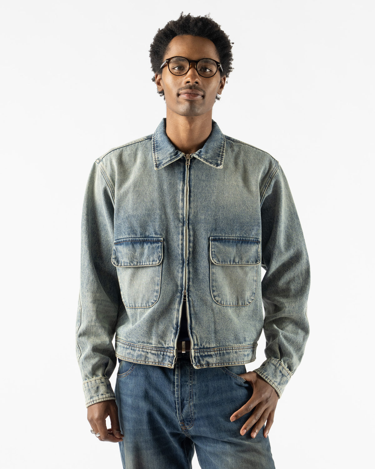 Carter Young Denim Andover Jacket Cole Wash