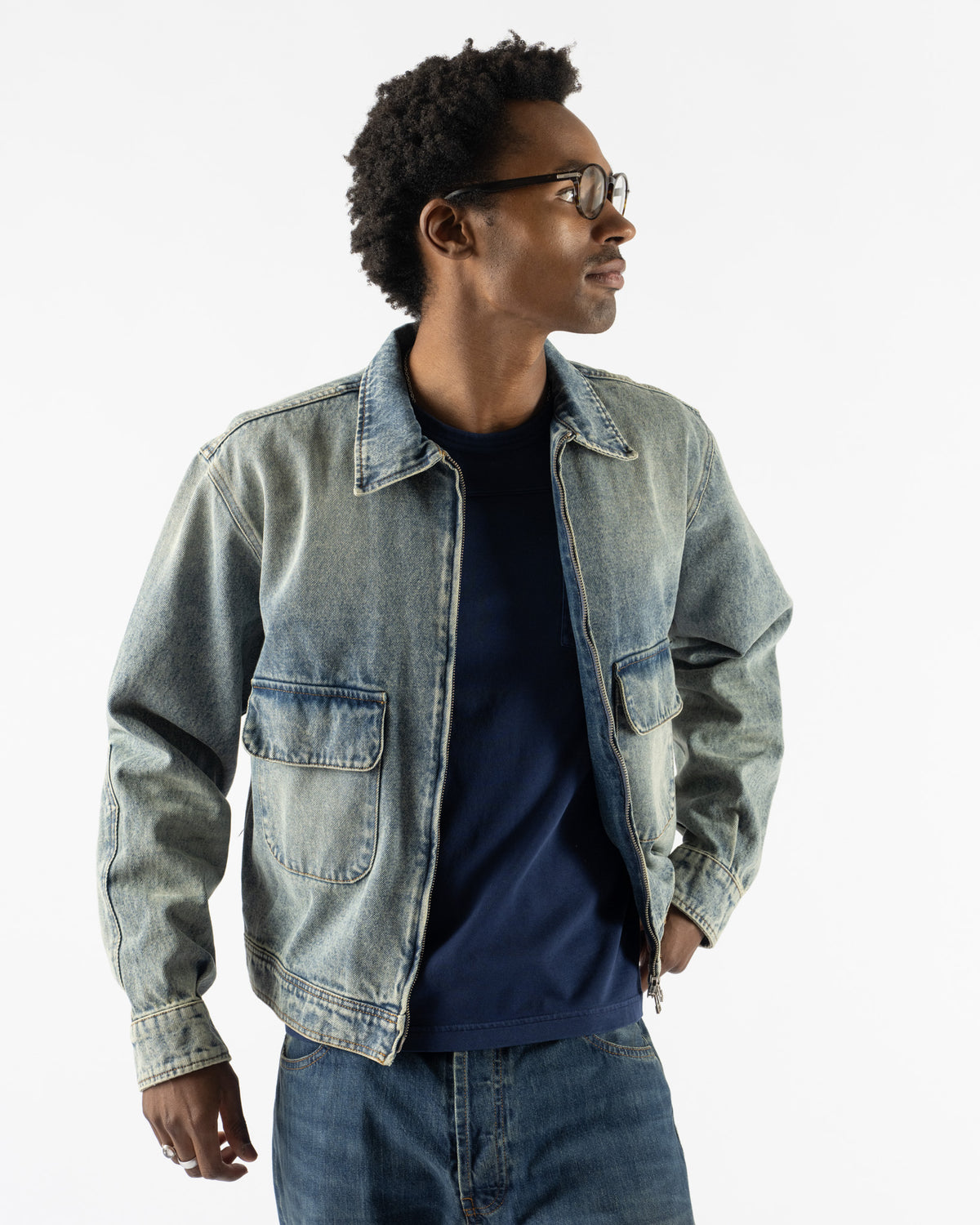 Carter Young Denim Andover Jacket Cole Wash
