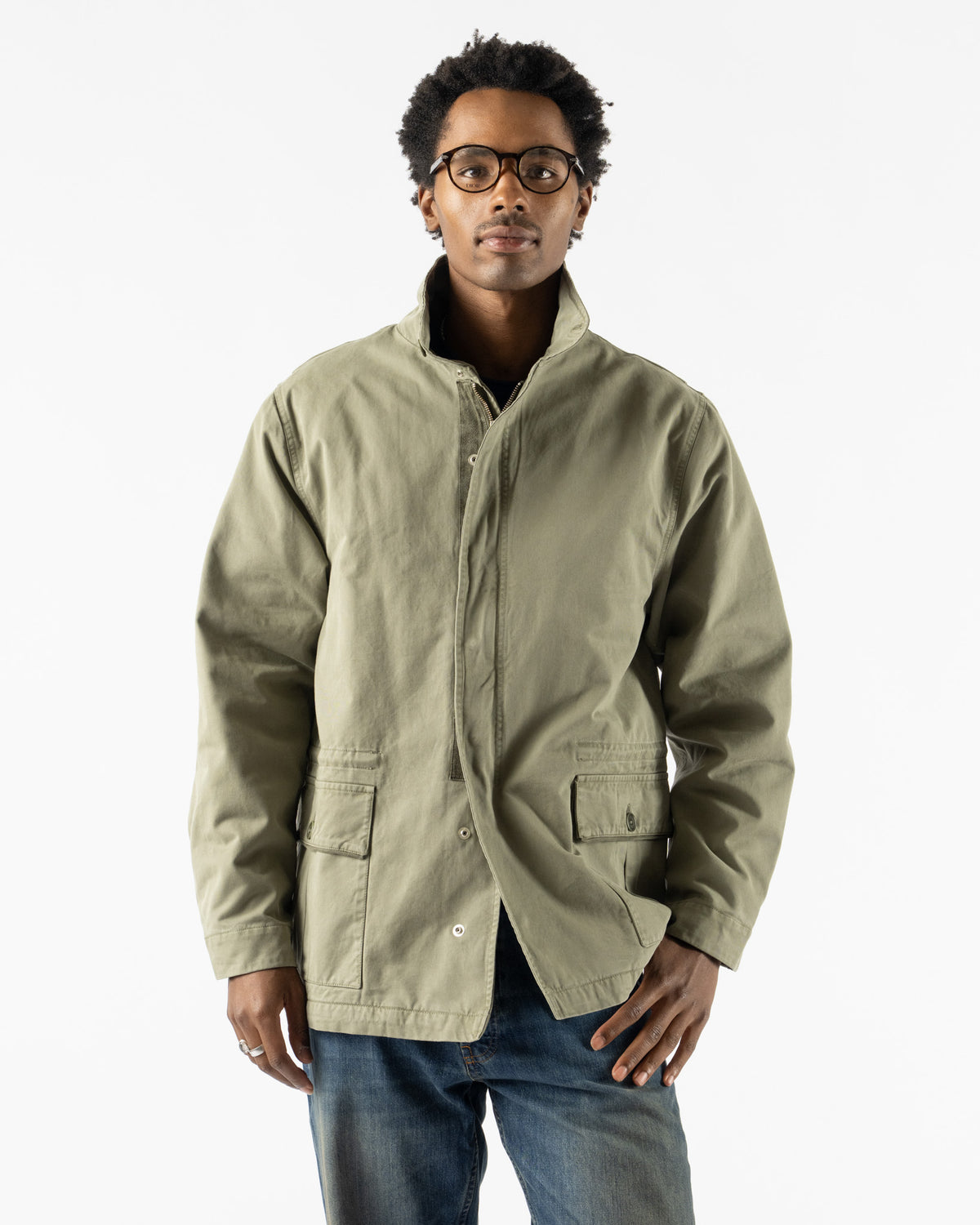 Carter Young Hayes Field Jacket in Field Green