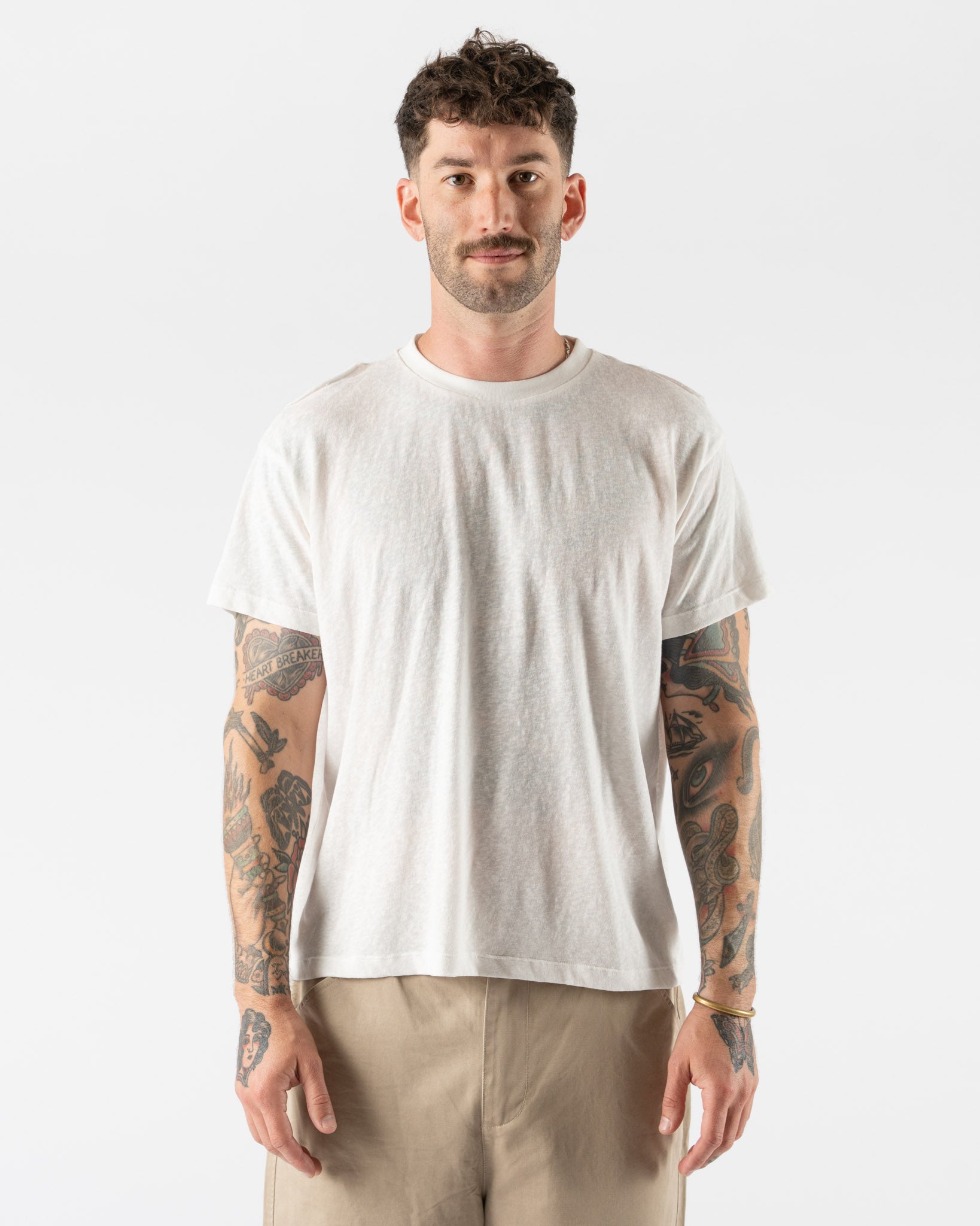 Carter Young Patti Tee in Old White