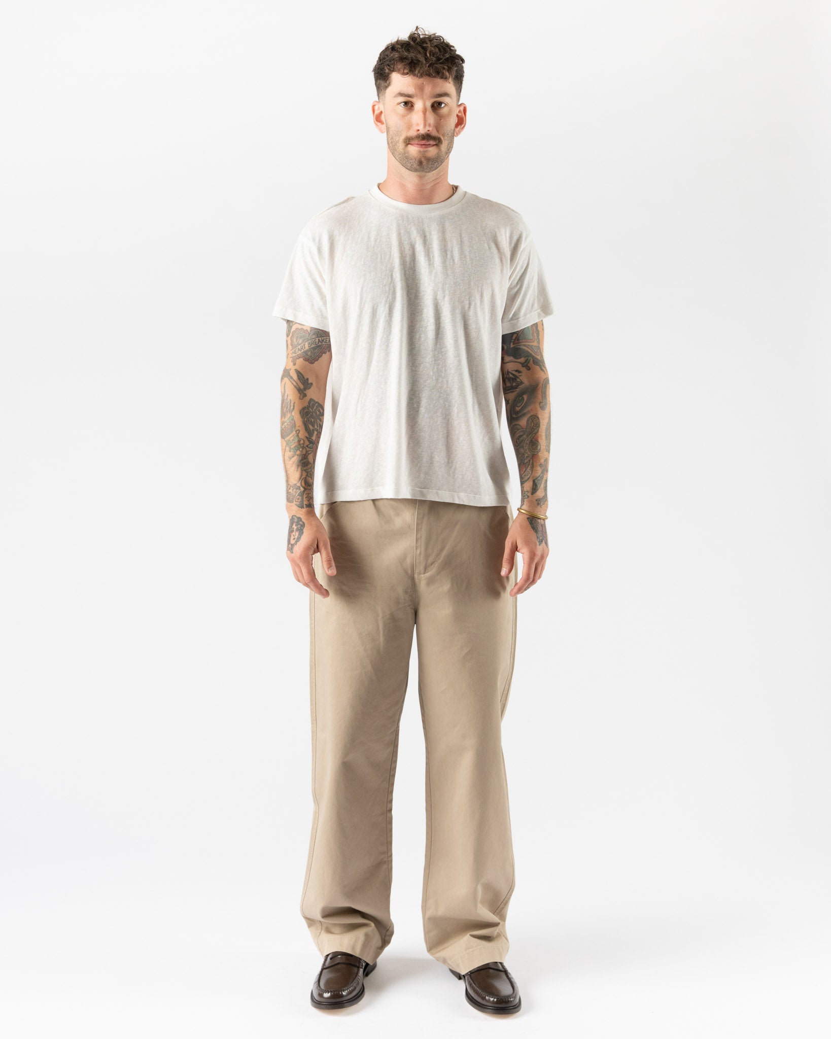 Carter Young Patti Tee in Old White