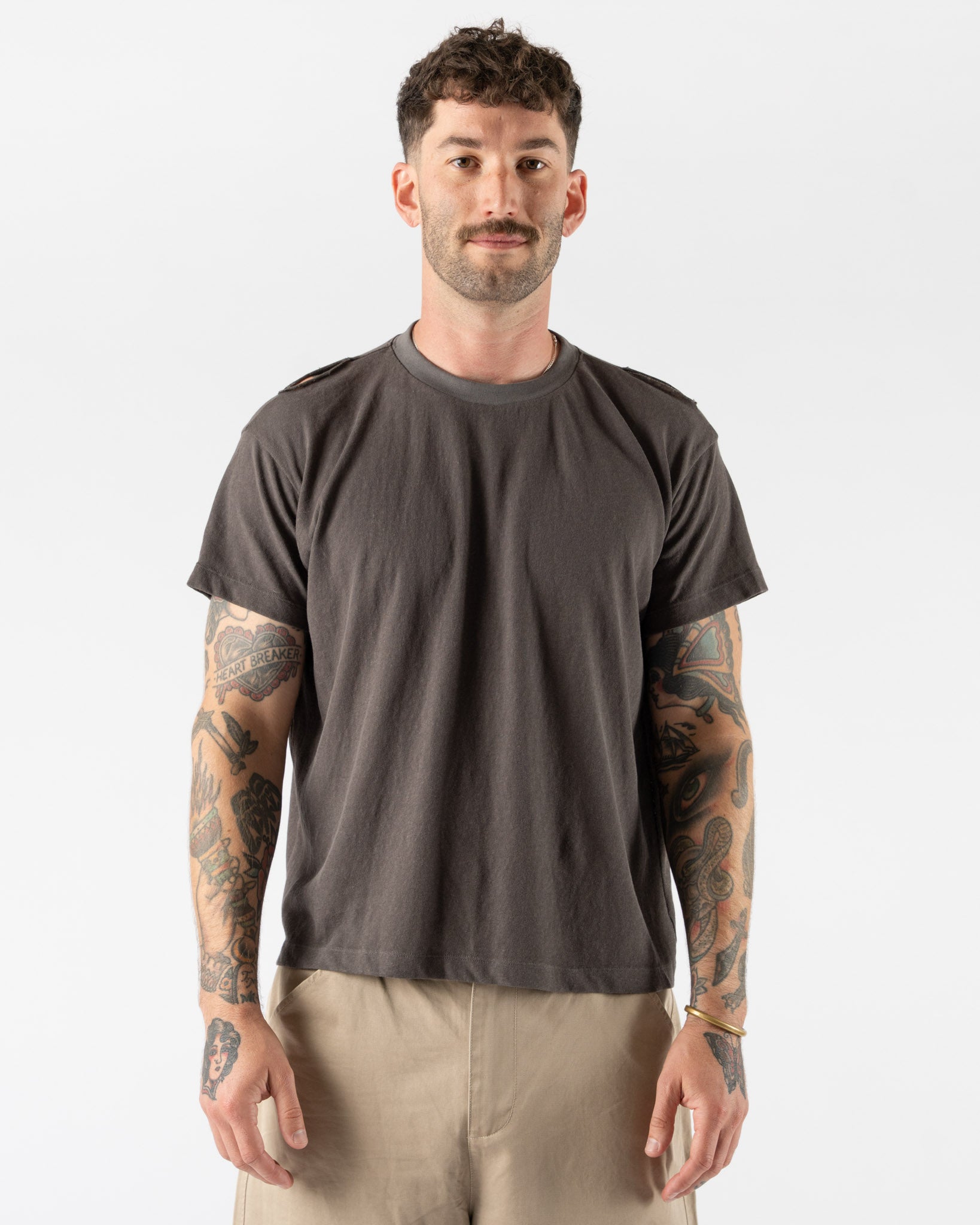 Carter Young Patti Tee in Washed Black