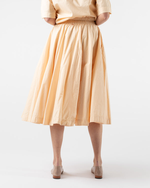 CASEY CASEY Petite Soleil Skirt in Apricot