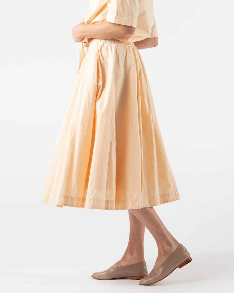 CASEY CASEY Petite Soleil Skirt in Apricot