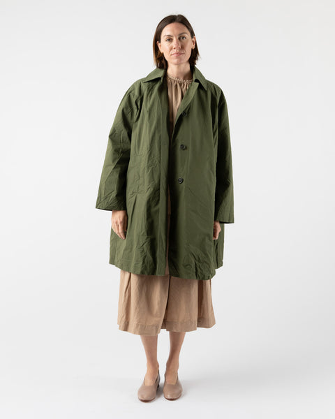 CASEY CASEY Drays Coat in Olive Curated at Jake and Jones