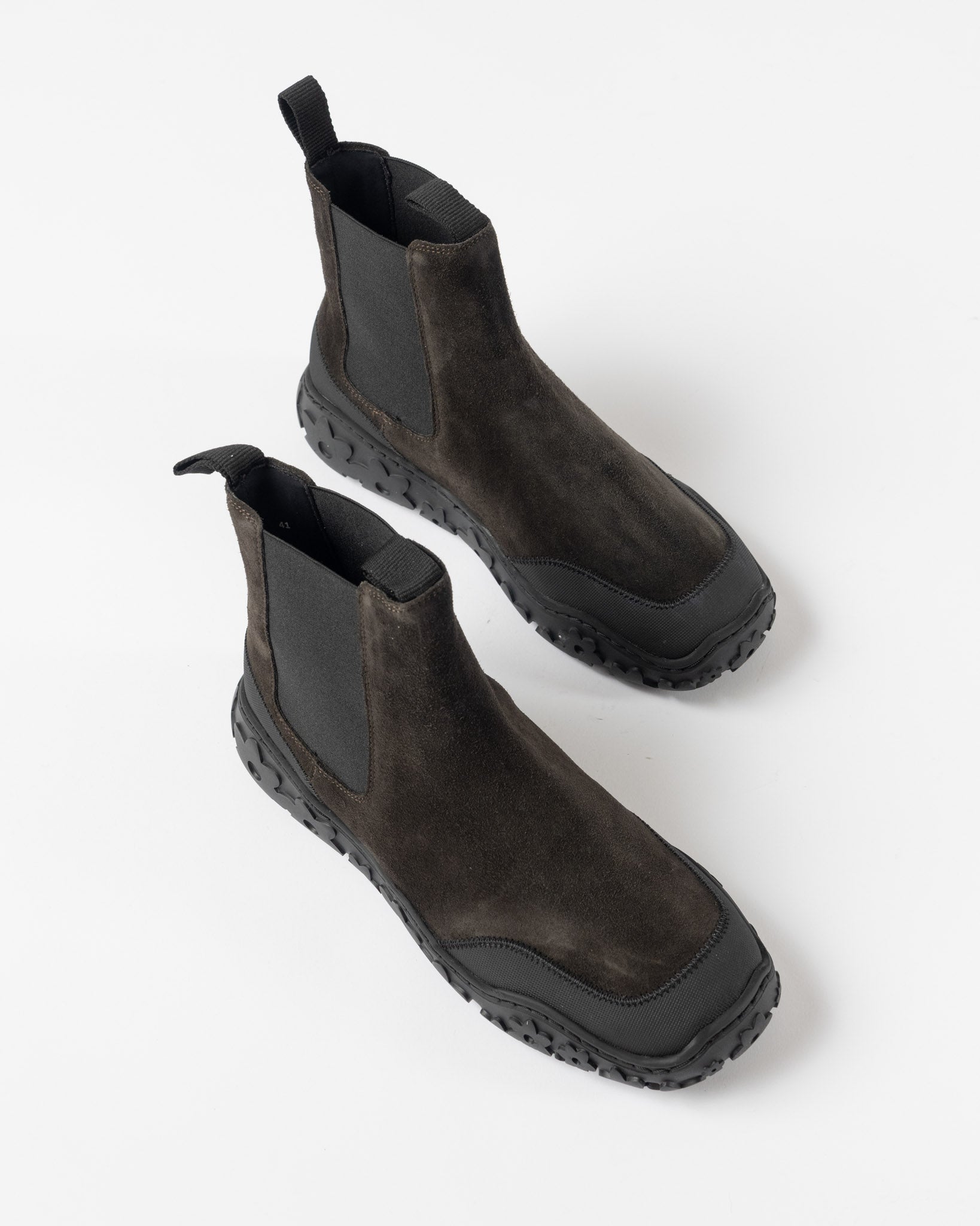 Cecilie Bahnsen Blanca Boots in Suede Brown